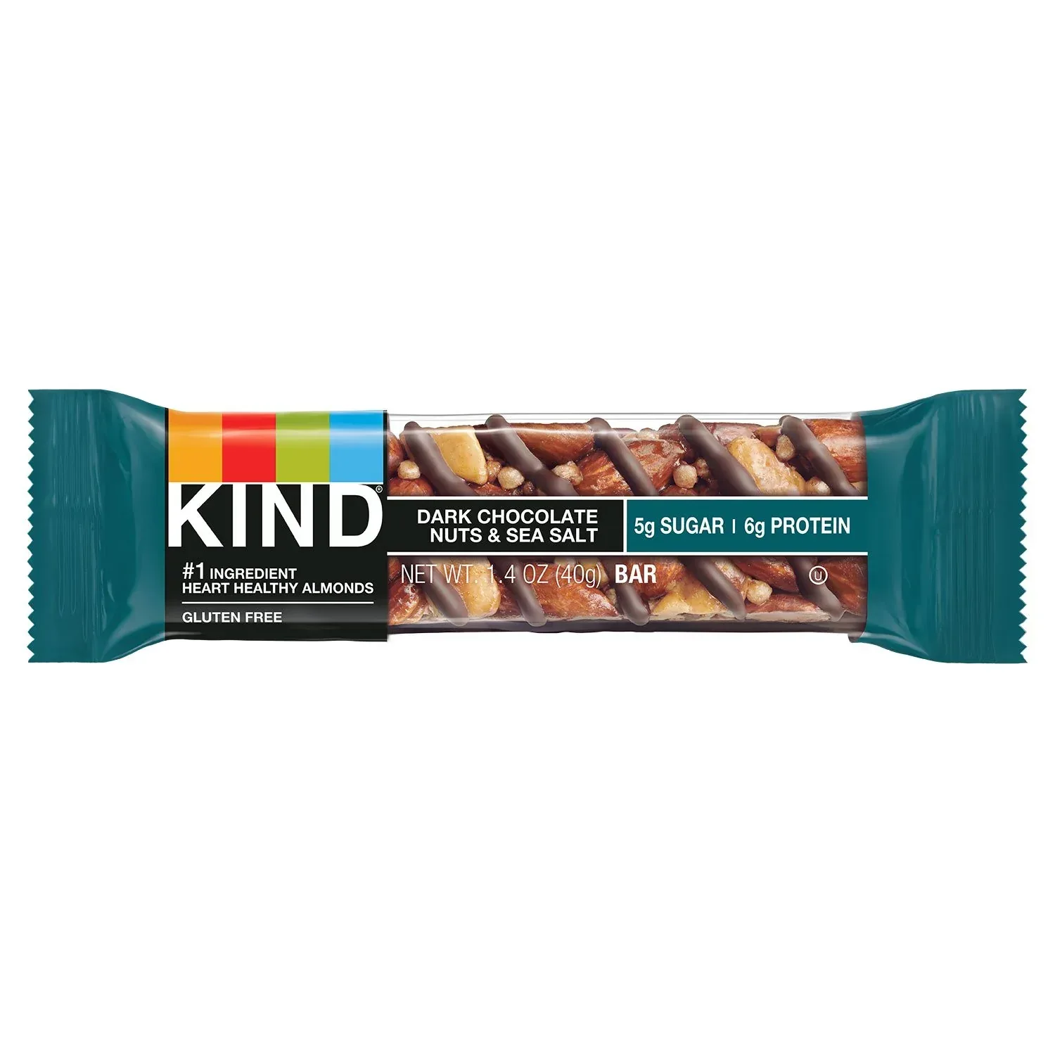 KIND Snack Bars Variety Pack, Dark Chocolate Nuts & Sea Salt and Peanut Butter Dark Chocolate, 18 ct. - Image 4