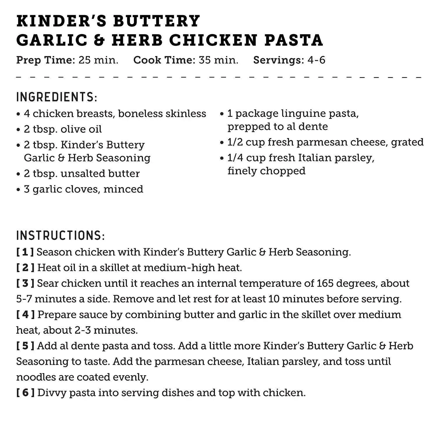 Kinder's Buttery Garlic & Herb Seasoning, 8 oz. - Image 6