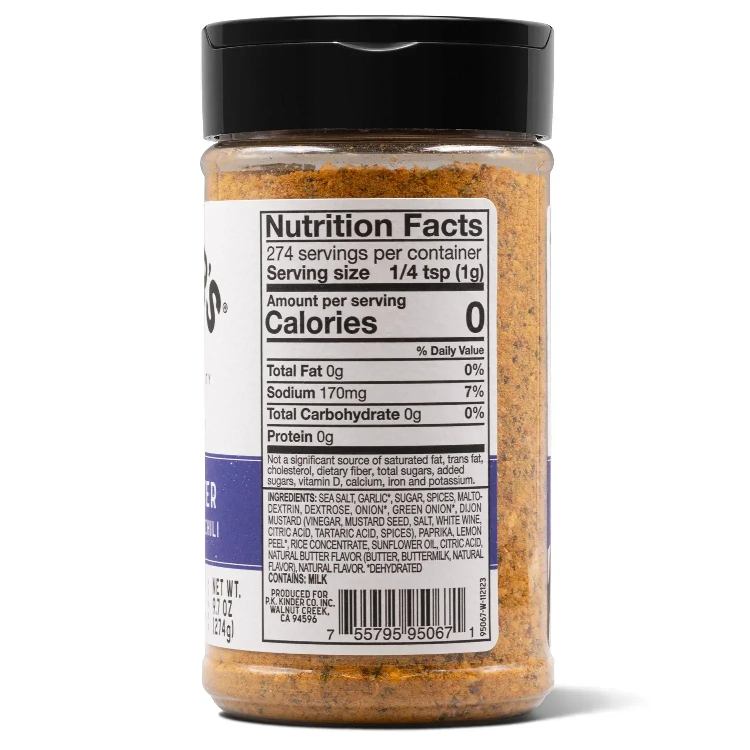 Kinder's Cowboy Butter Seasoning 9.7 oz. - Image 2