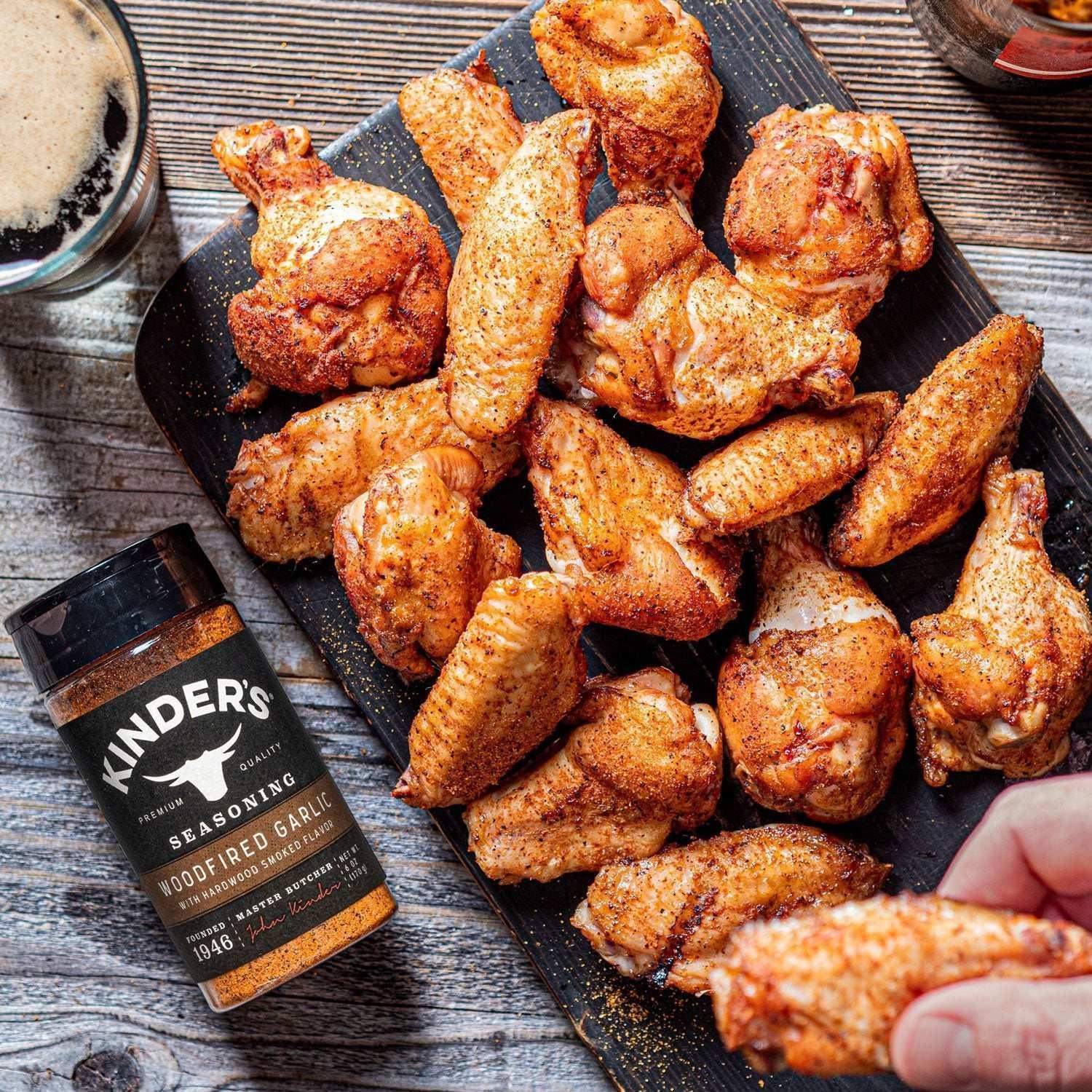 Kinder's Woodfired Garlic Rub with Smoked Flavor 9.5 oz. - Image 4