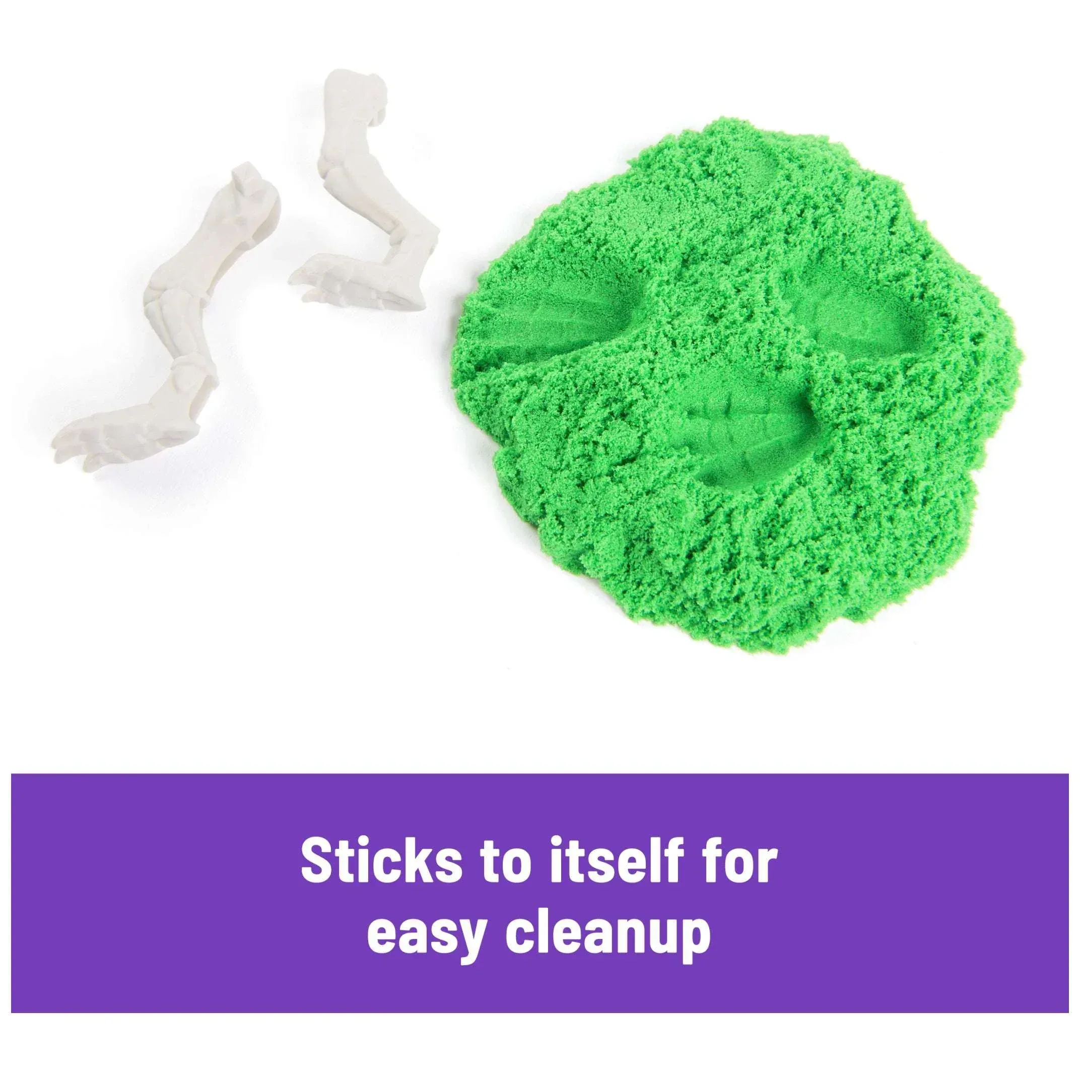 Kinetic Sand, T-Rex Dig Set with 1.5lbs Play Sand & Tools - Image 8