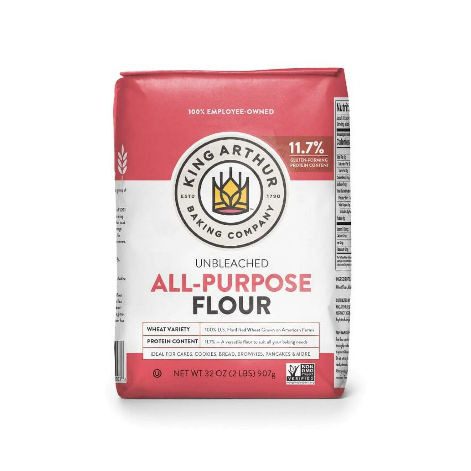 King Arthur Baking Company Non-GMO Project Verified, Certified Kosher Unbleached All Purpose Flour, 5 lb Bag - Image 26