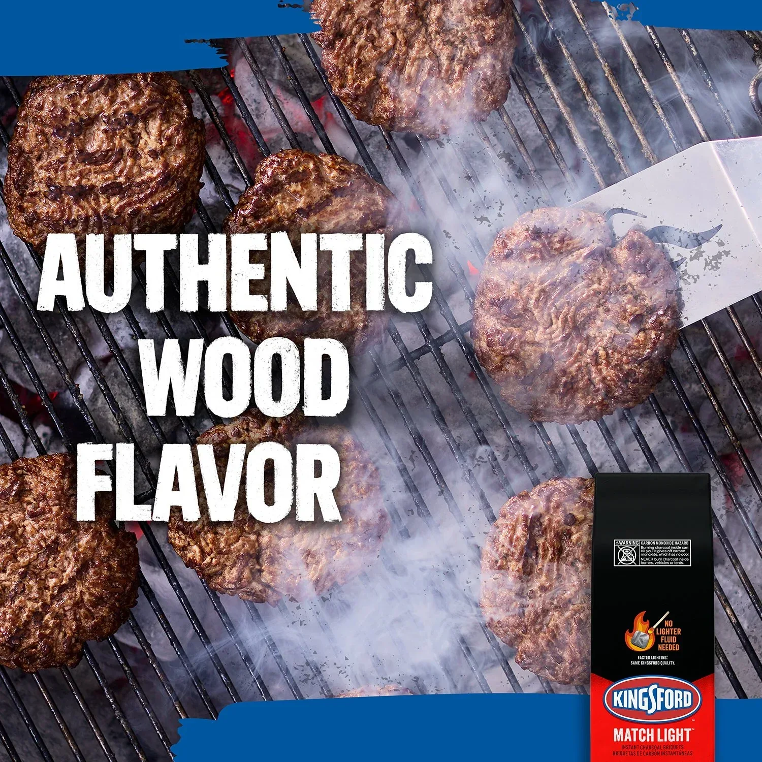 Kingsford Match Light Instant Charcoal Briquettes 2 Pack, 16 Lbs. Each - Image 7