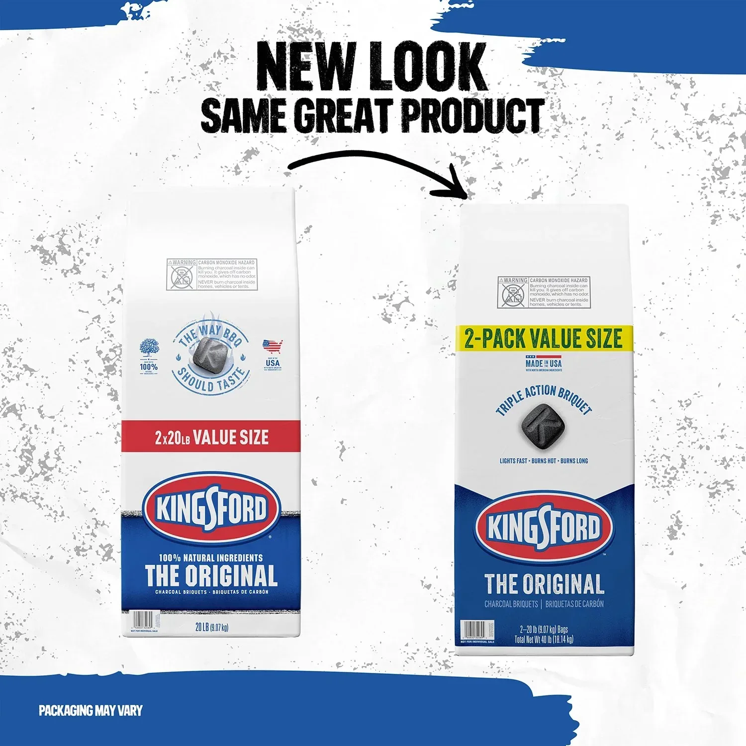 Kingsford Original Charcoal Briquettes, 2-Pack, 20 lbs. - Image 2