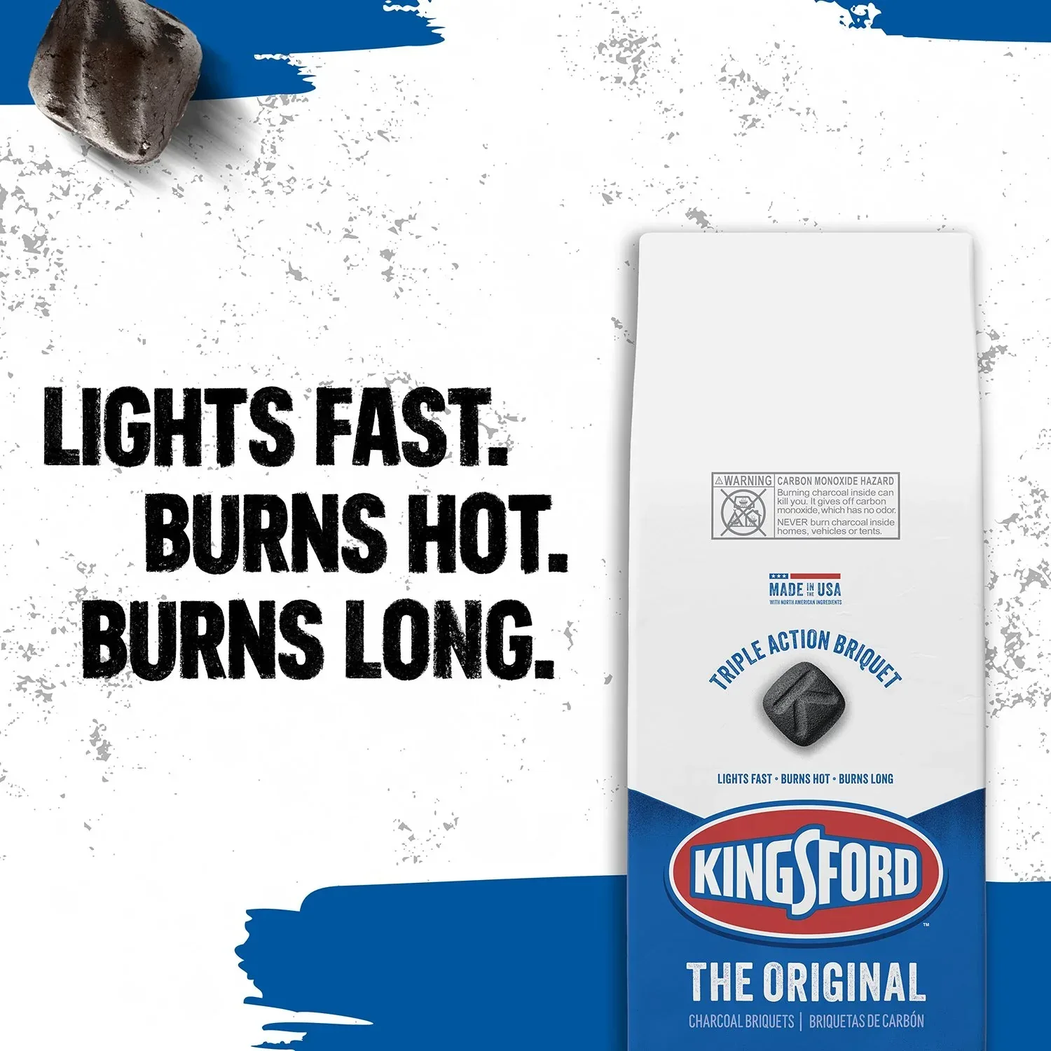Kingsford Original Charcoal Briquettes, 2-Pack, 20 lbs. - Image 3