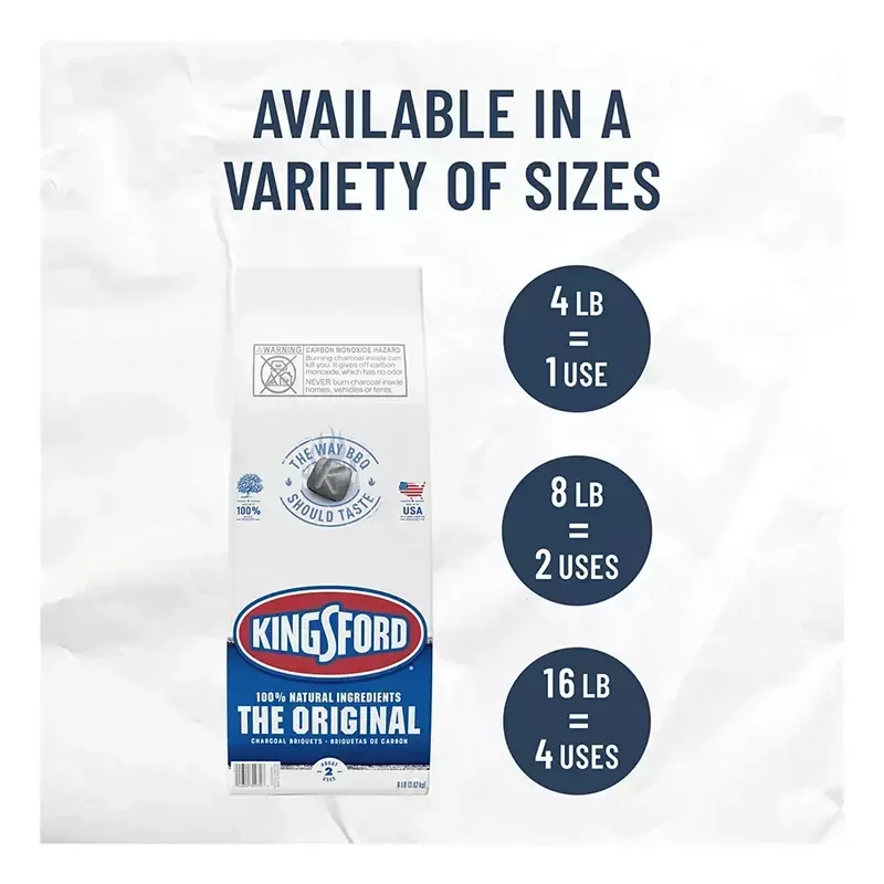 Kingsford Original Charcoal Briquettes, 20 lbs. each/Pack of 2 - Image 7