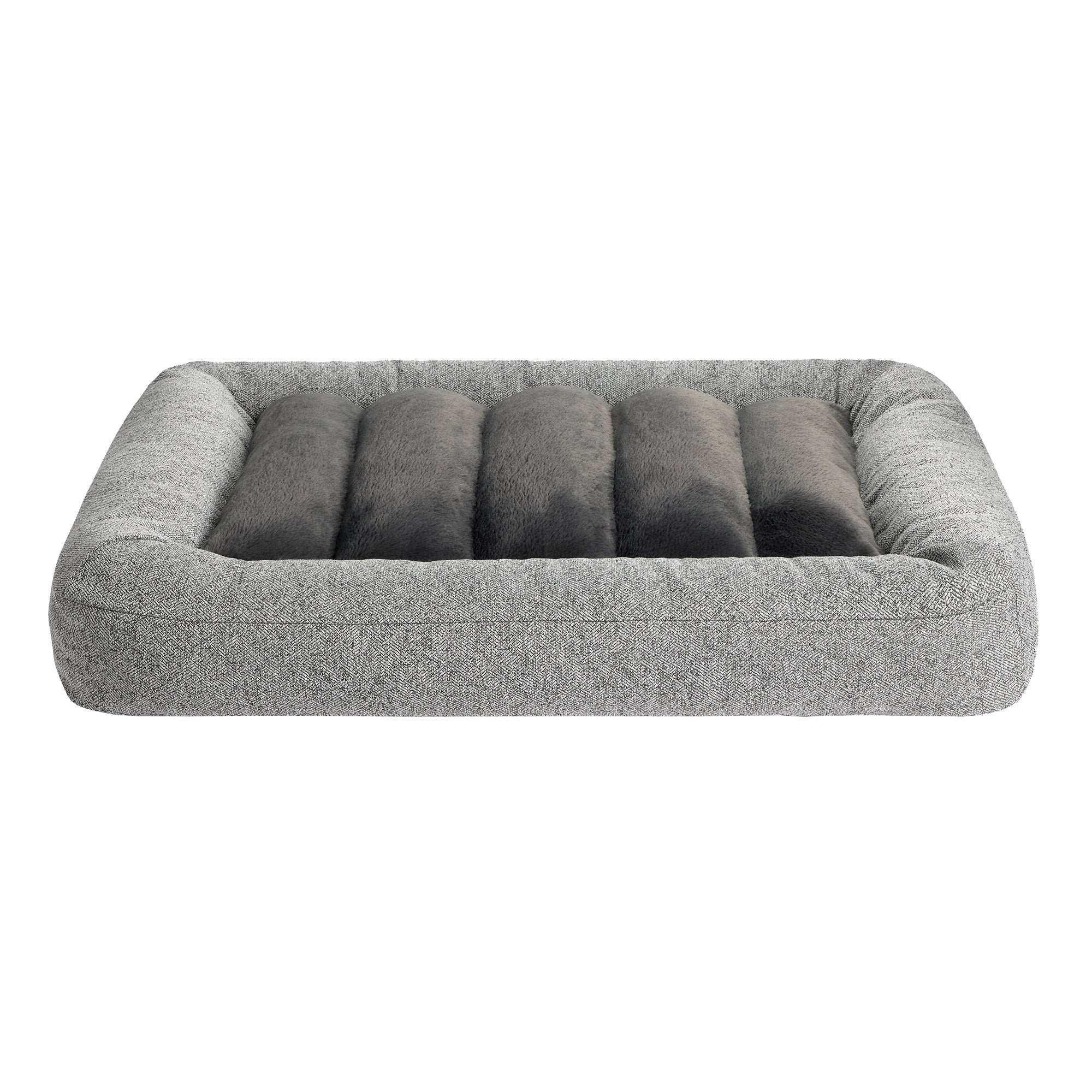Kirkland Signature 32" X 42" Channeled Bolster Pet Bed - Image 2