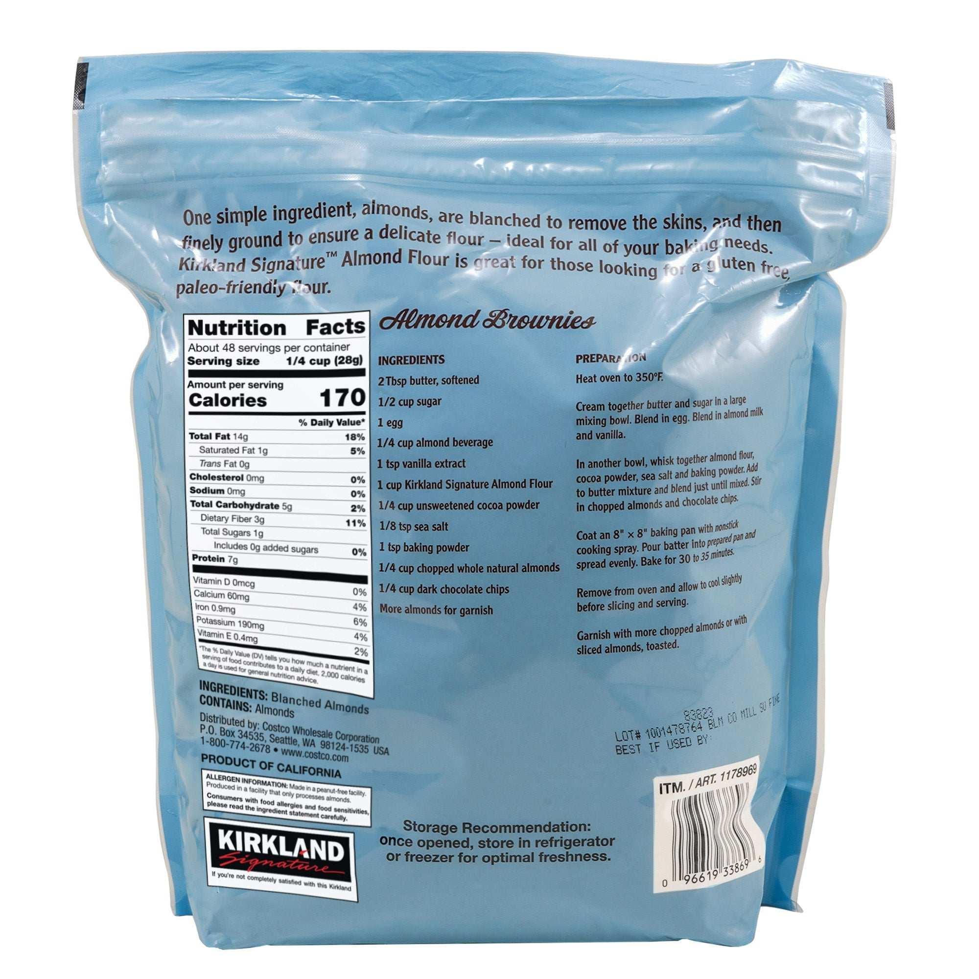 Kirkland Signature, Almond Flour, 3 lbs - Image 2