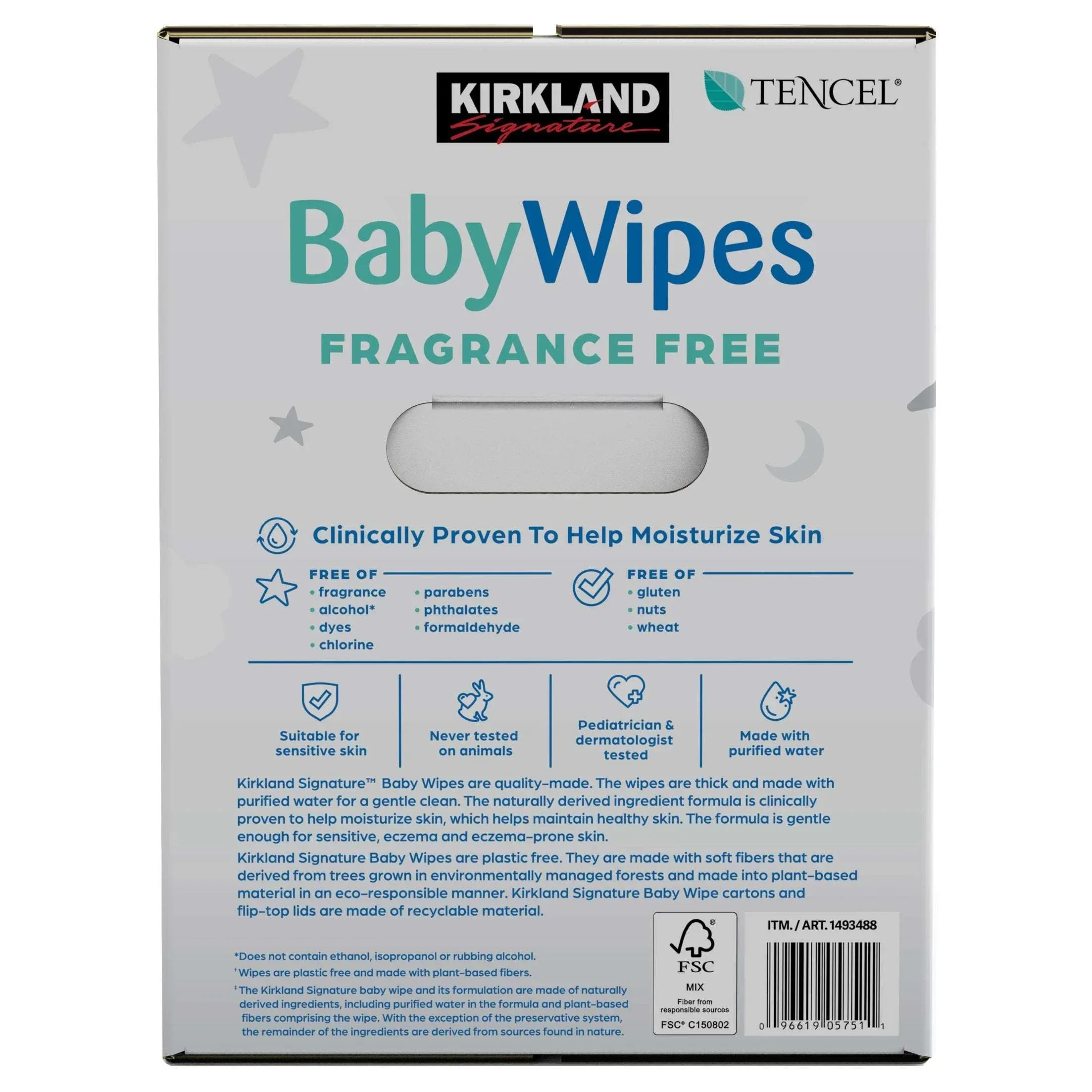 Kirkland Signature Baby Wipes, 900-count - Image 2
