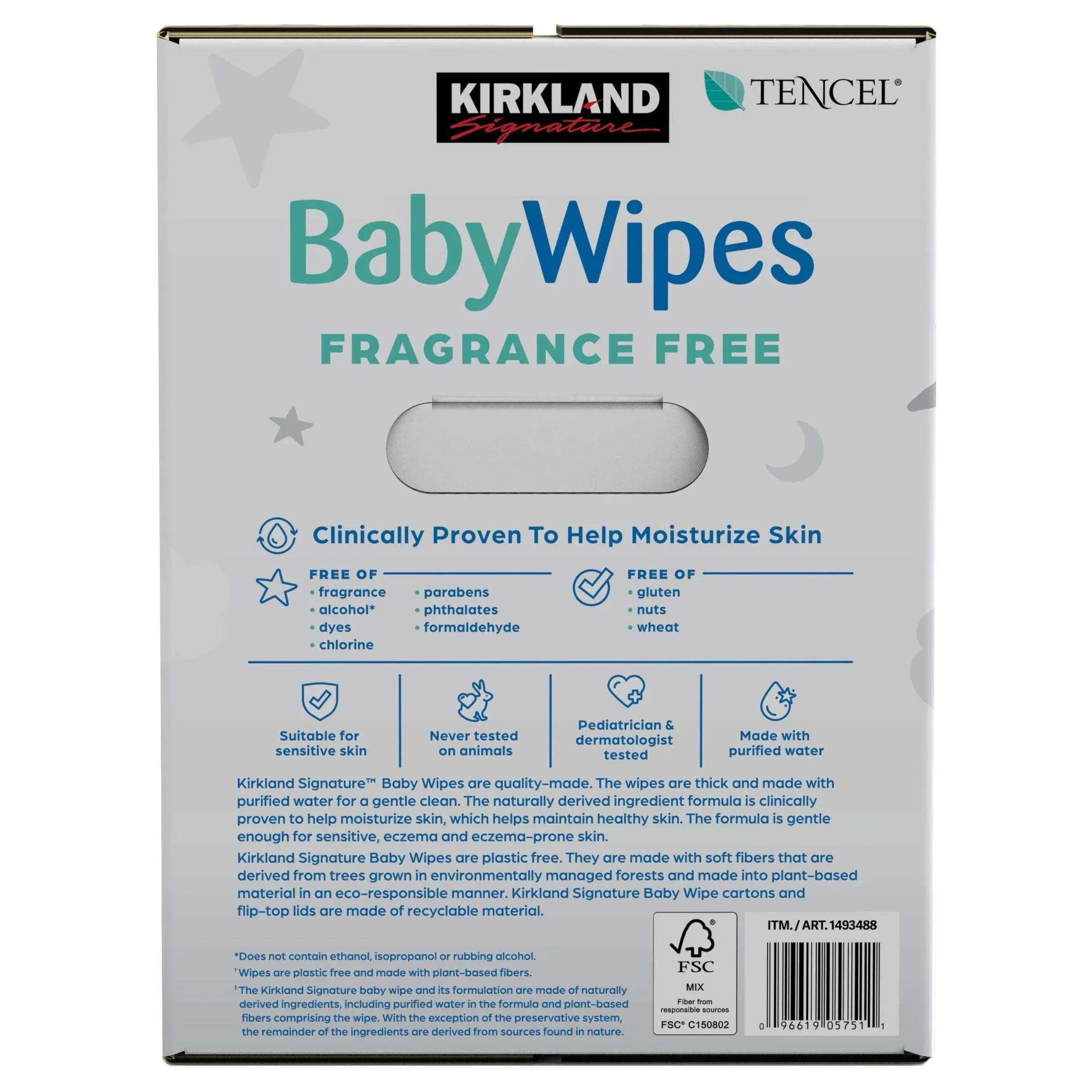 Kirkland Signature Baby Wipes, 900-count - Image 3