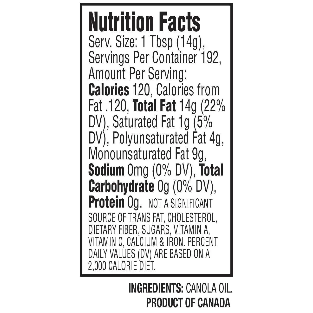 Kirkland Signature, Canola Oil, 3 qt, 2-count - Image 5
