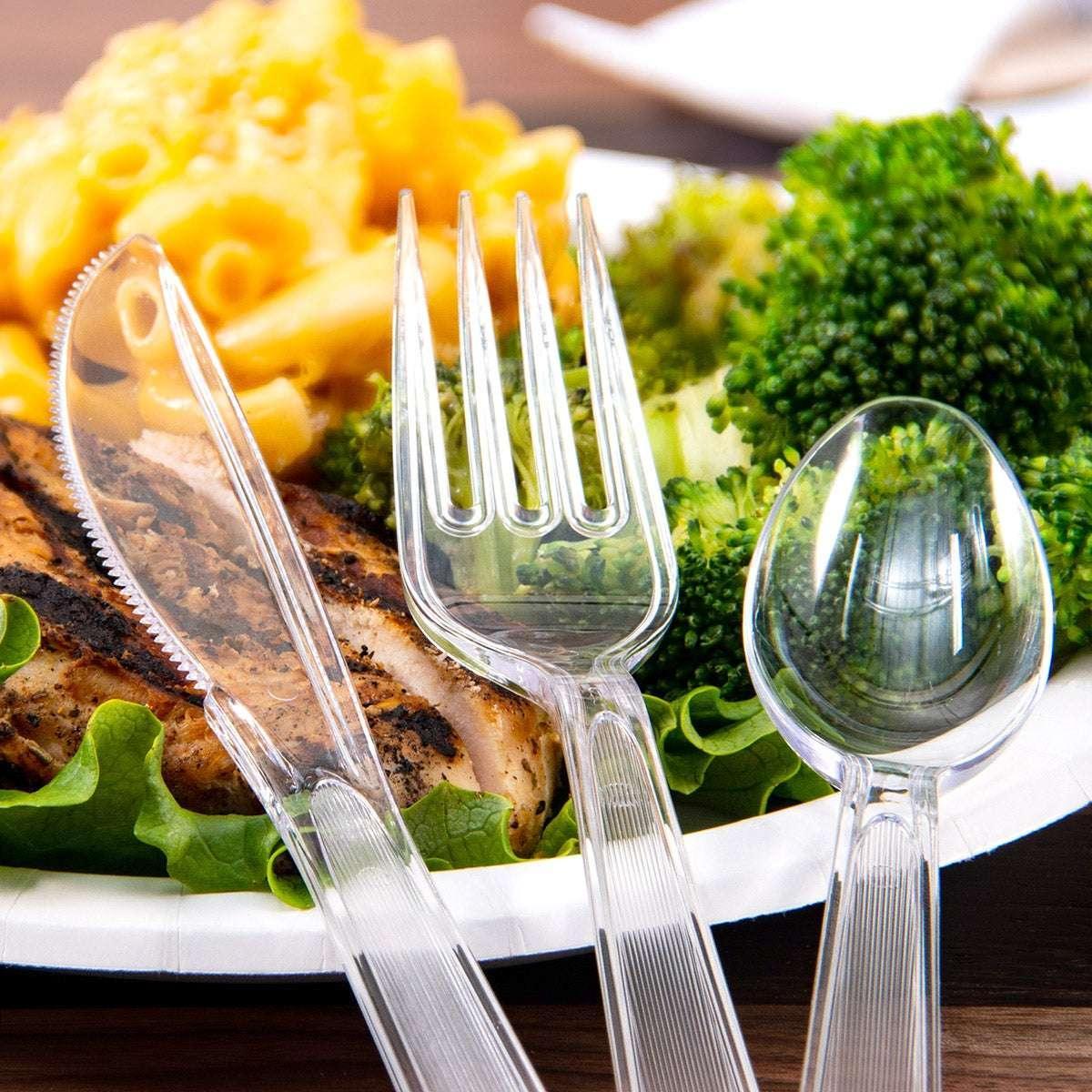 Kirkland Signature Cutlery, Clear, 360-count - Image 2