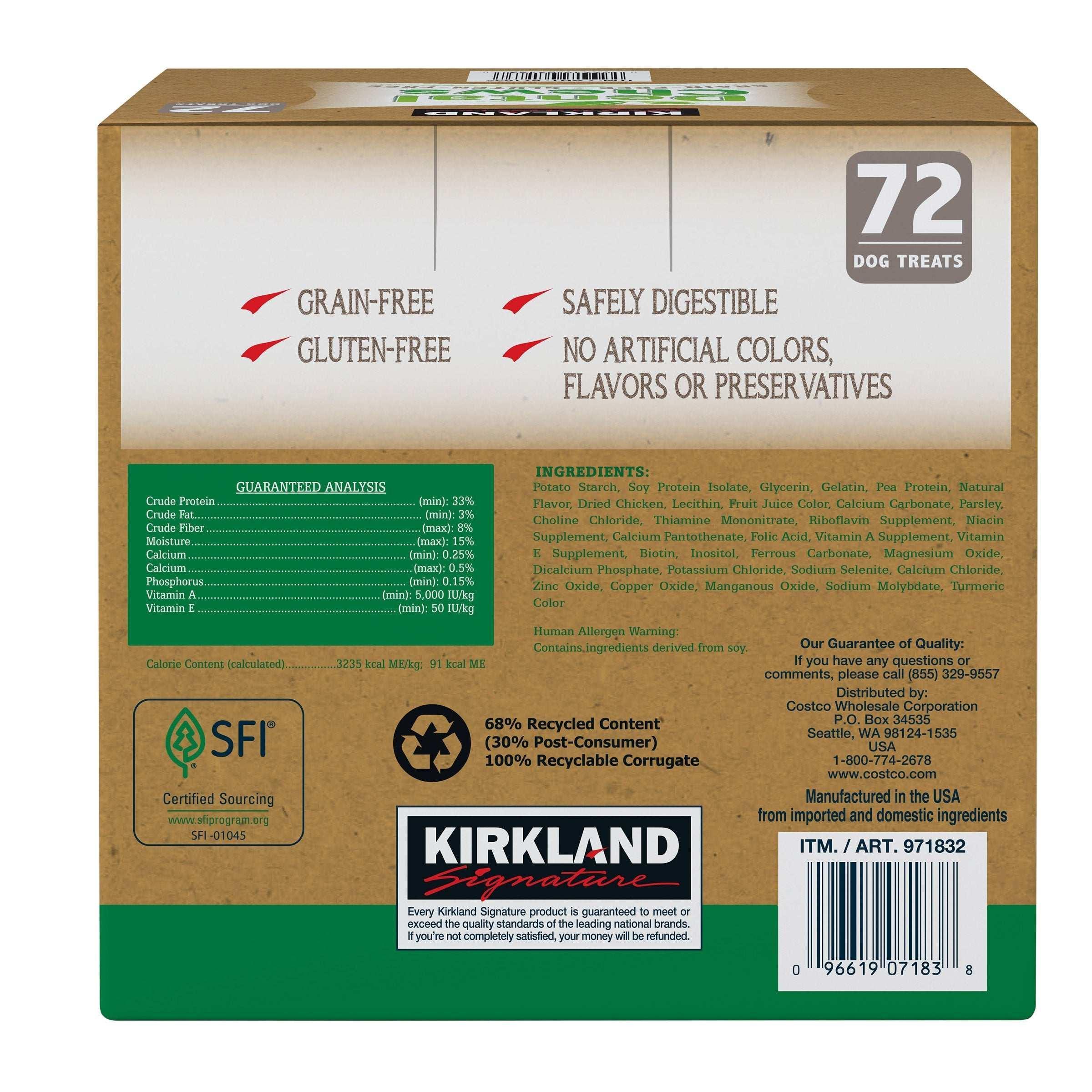 Kirkland Signature Dental Chews, 72-count - Image 5