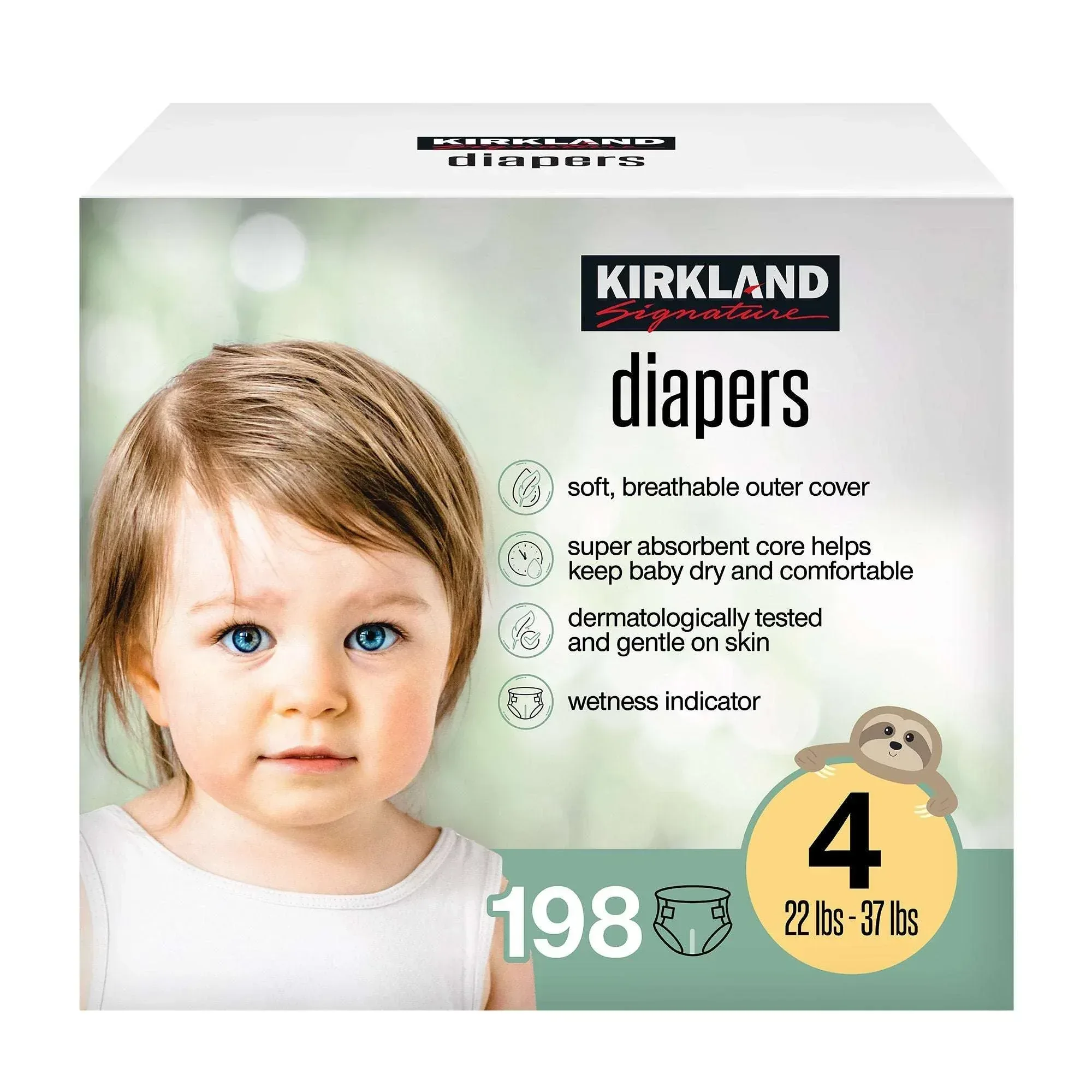 Kirkland Signature Diaper Sizes 3 - 6 - Image 5