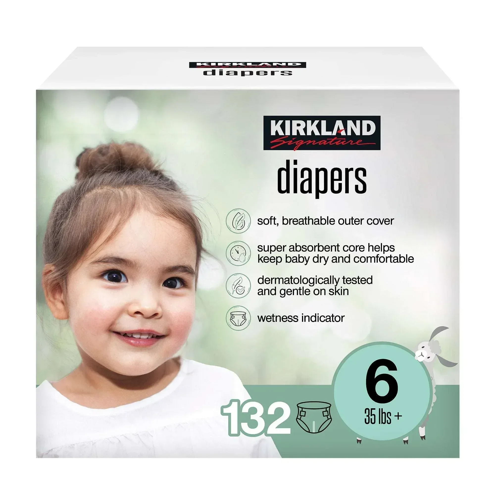 Kirkland Signature Diaper Sizes 3 - 6 - Image 7