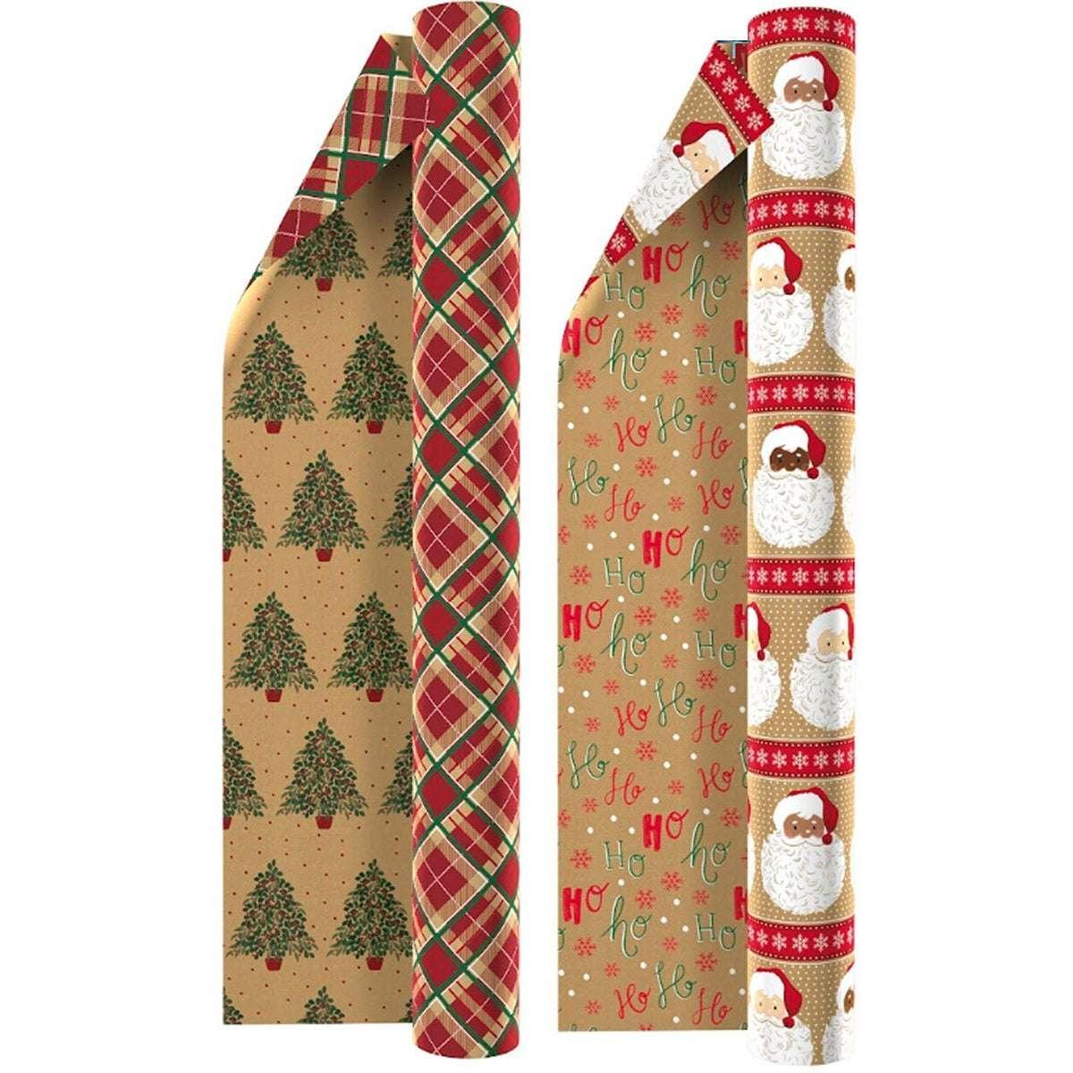 Kirkland Signature Double-sided Counter Roll Gift Wrap, 2-rolls, 540 Sq. Ft. Total - Image 3