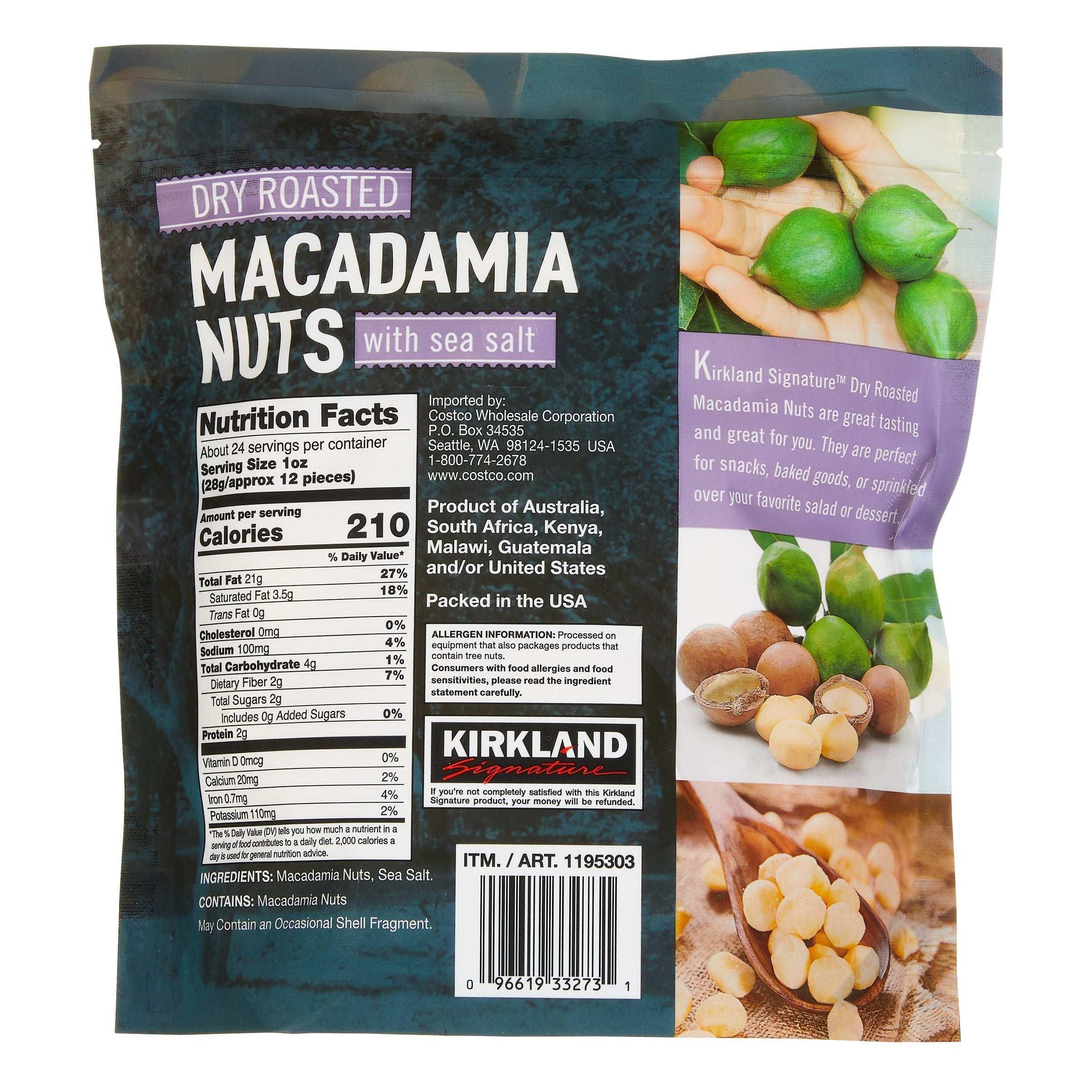 Kirkland Signature Dry Roasted Macadamia Nuts, 1.5 lbs - Image 5