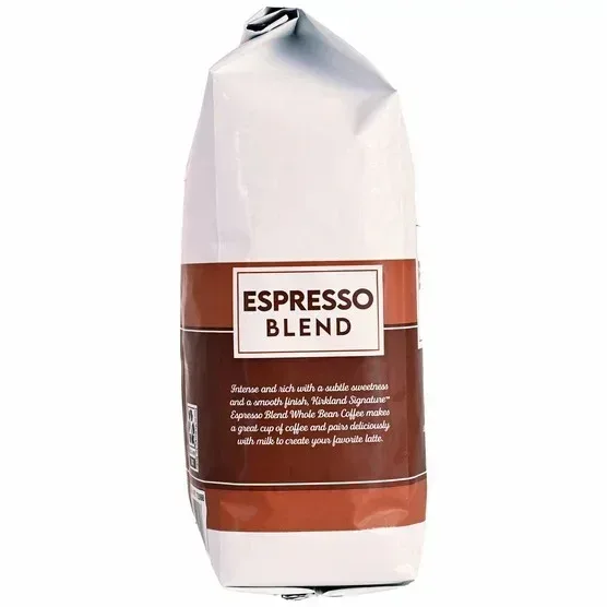 Kirkland Signature Espresso Blend Whole Bean Coffee, Dark Roast, 2.5 lbs - Image 2