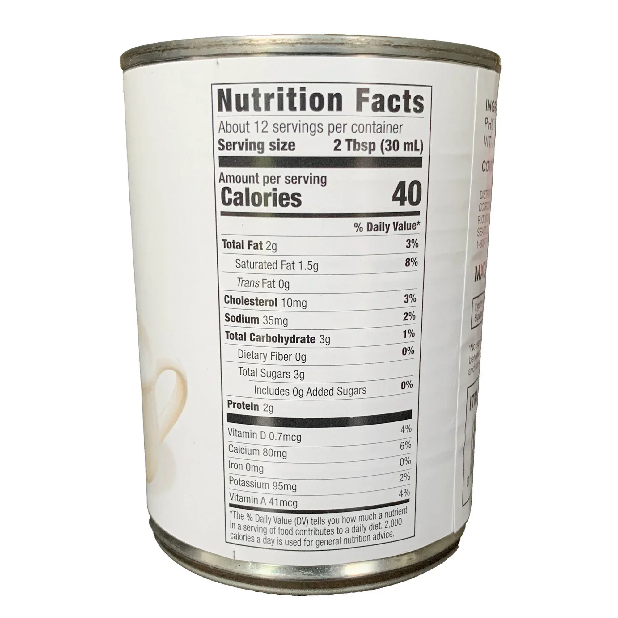 Kirkland Signature, Evaporated Milk, 12 fl oz, 12-Count - Image 5