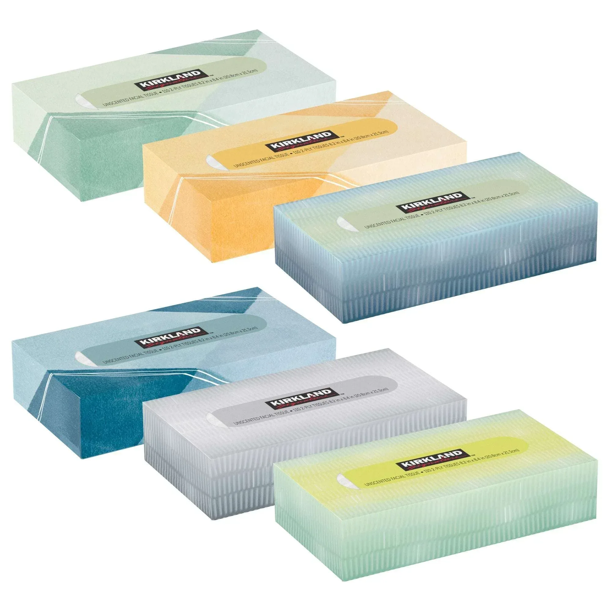 Kirkland Signature Facial Tissue, 2-Ply, 110-count, 30-pack - Image 3