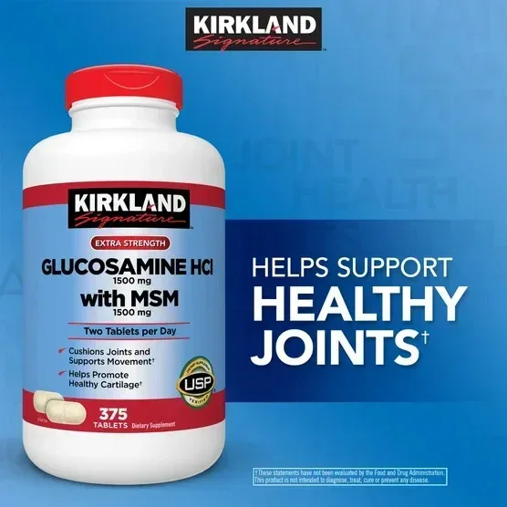 Kirkland Signature Glucosamine with MSM, 375 Tablets - Image 2