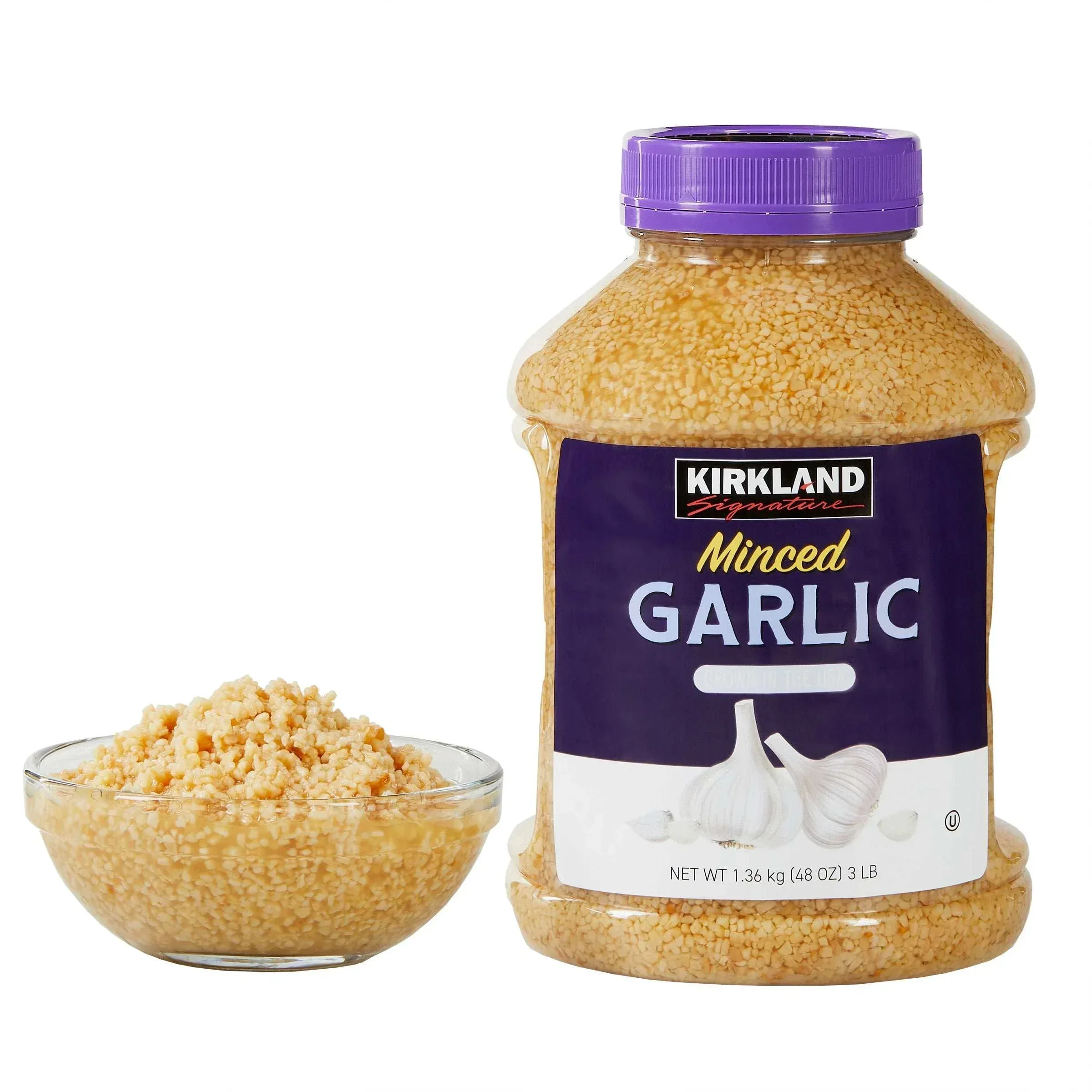 Kirkland Signature, Minced California Garlic, 48 oz - Image 2
