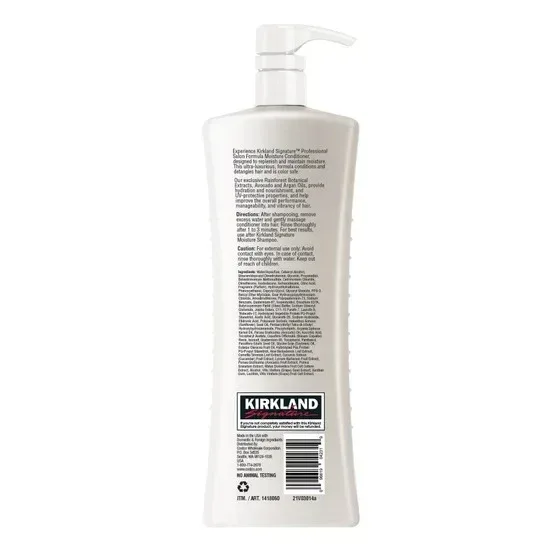 Kirkland Signature Moisture Conditioner, 33.8 fl oz, 1-count - Image 2
