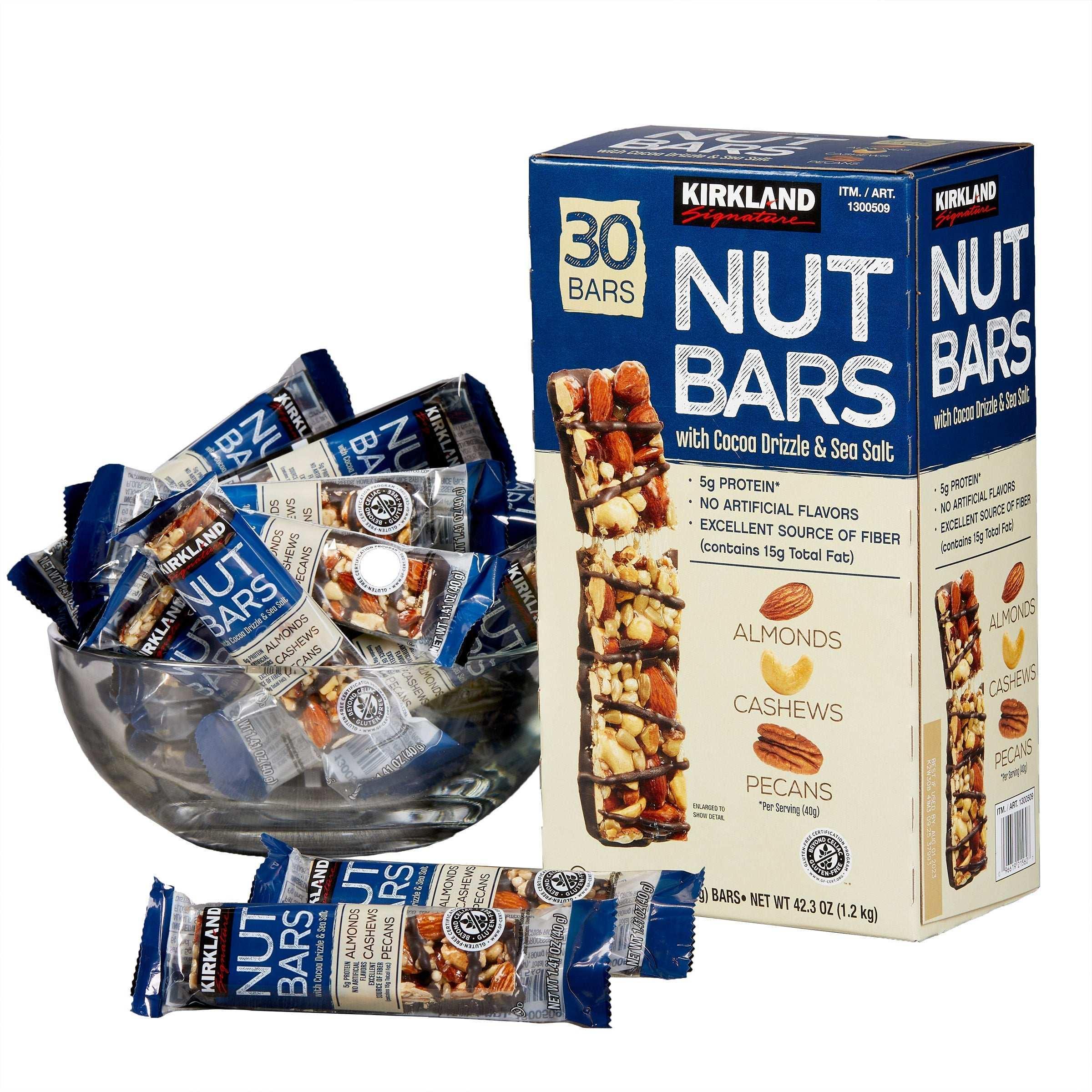 Kirkland Signature Nut Bars, 1.41 oz, 30-count - Image 3