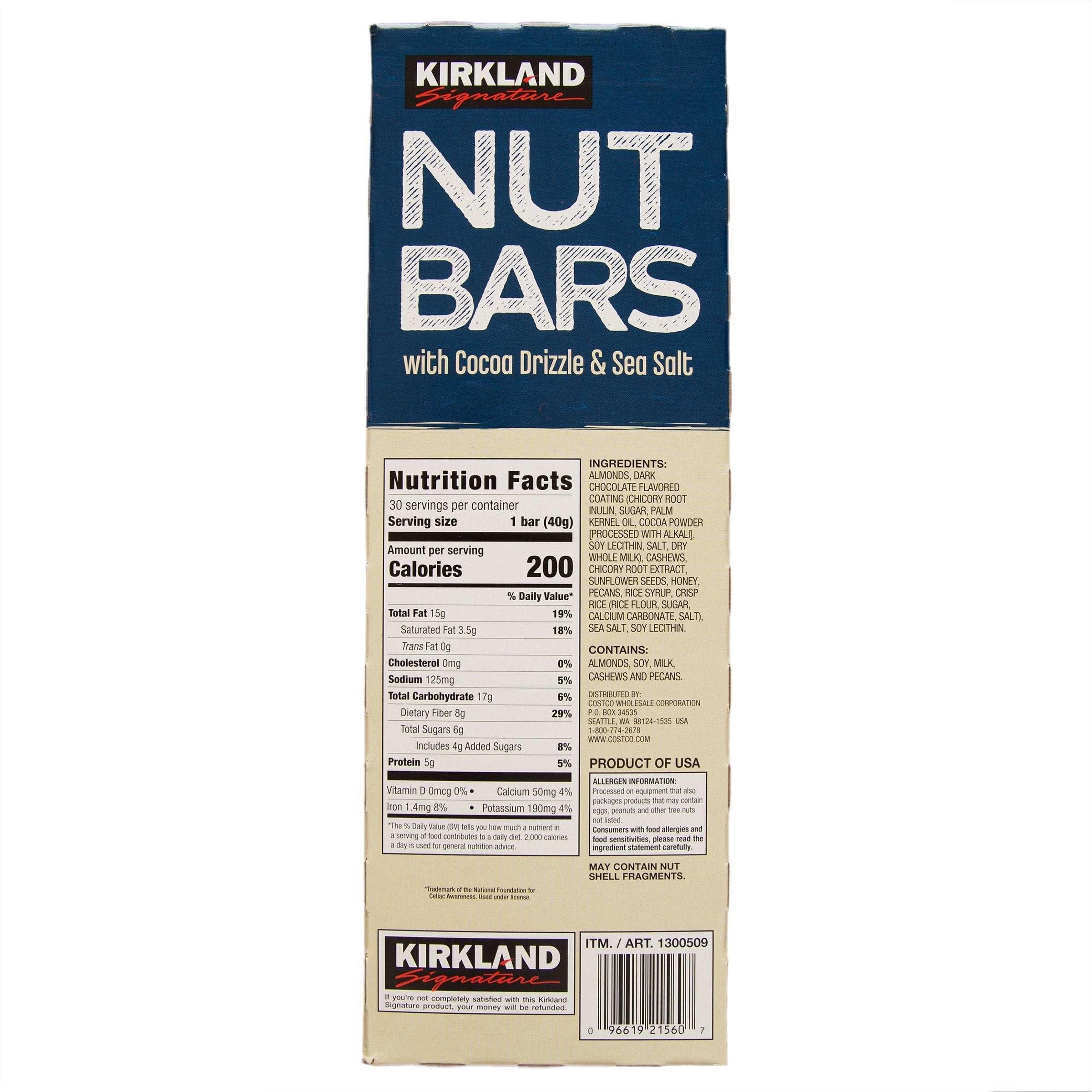 Kirkland Signature Nut Bars, 1.41 oz, 30-count - Image 5
