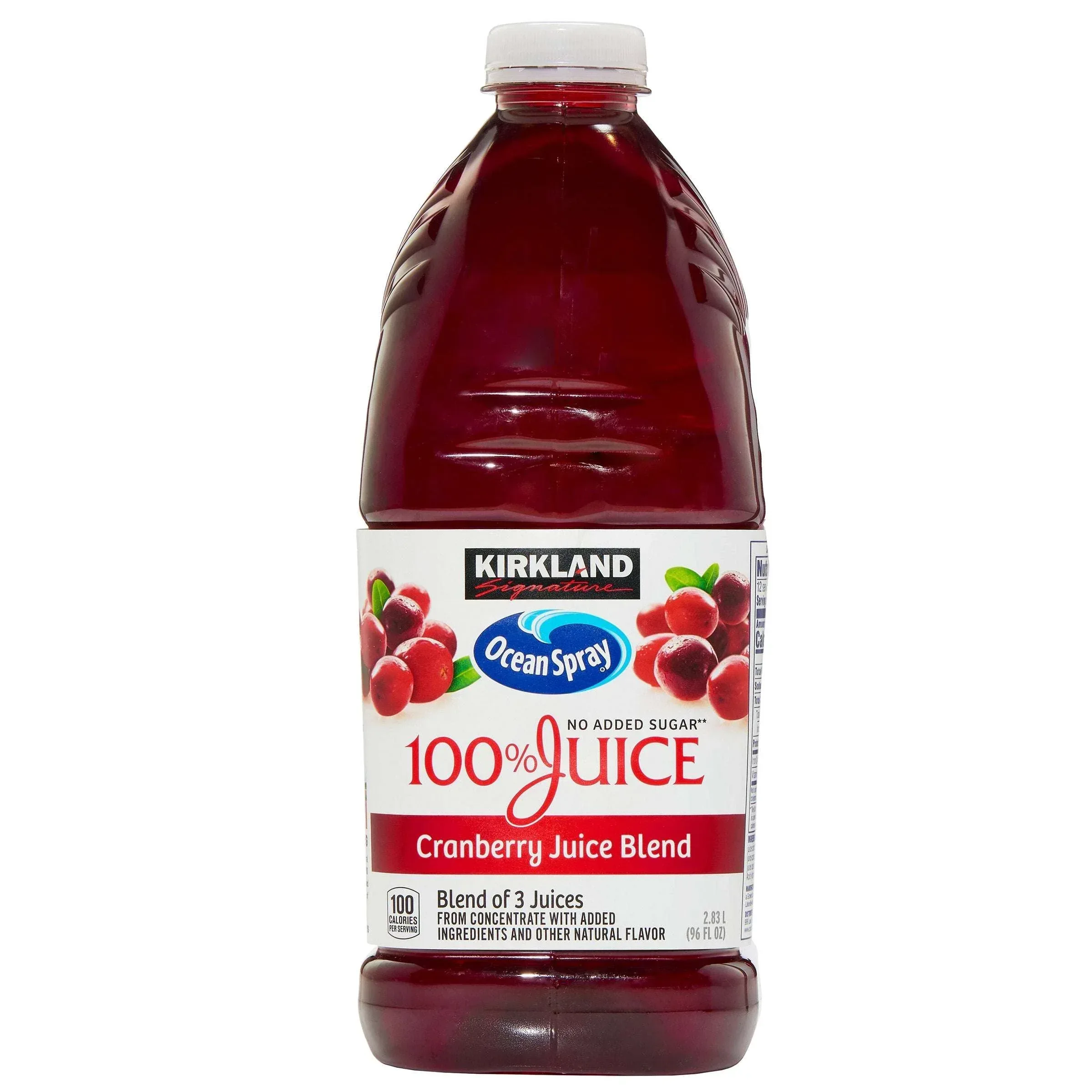 Kirkland Signature, Ocean Spray Cranberry Premium 100% Juice, 96 fl oz, 2-Count - Image 3