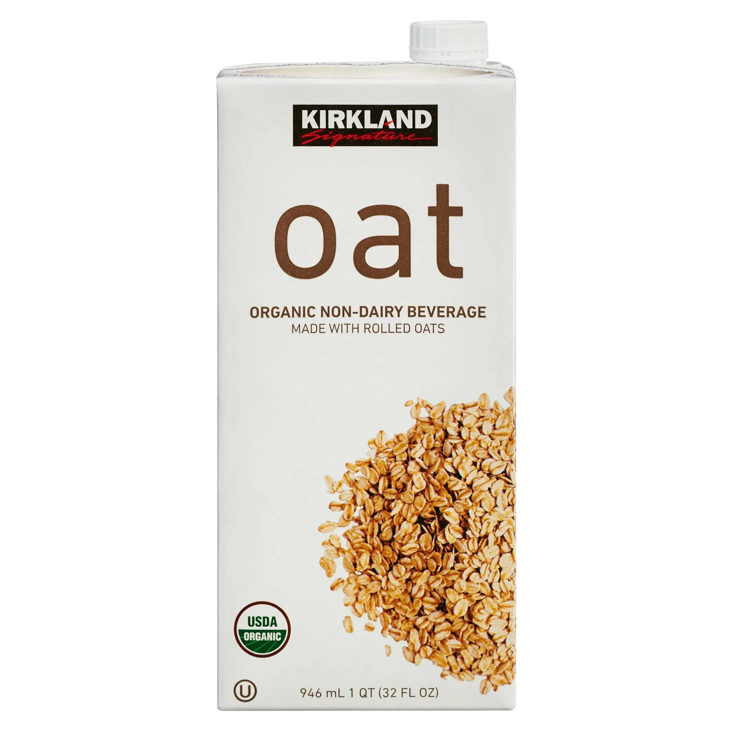 Kirkland Signature, Organic Non-Dairy Oat Beverage, 32 oz, 6-count - Image 4