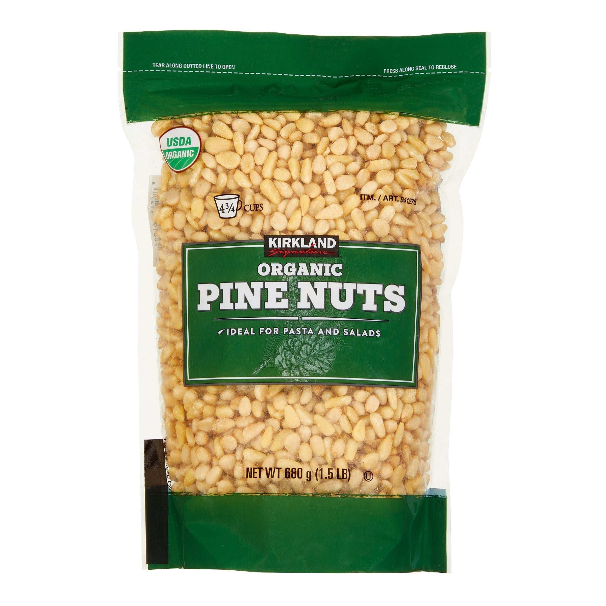 Kirkland Signature Organic Pine Nuts, 1.5 lbs - Image 2