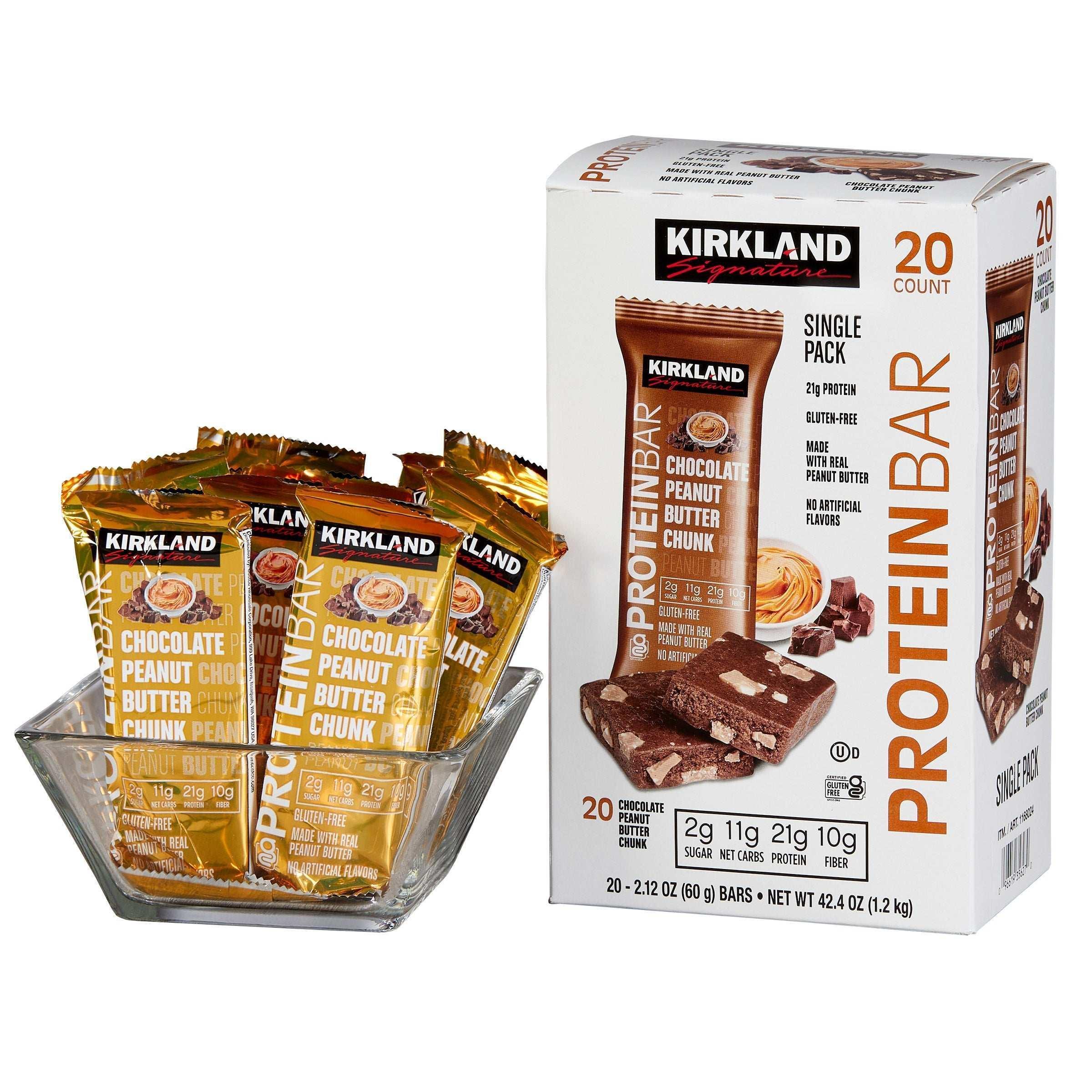Kirkland Signature Protein Bar, Variety Pack, 2.12 oz, 20-count - Image 4