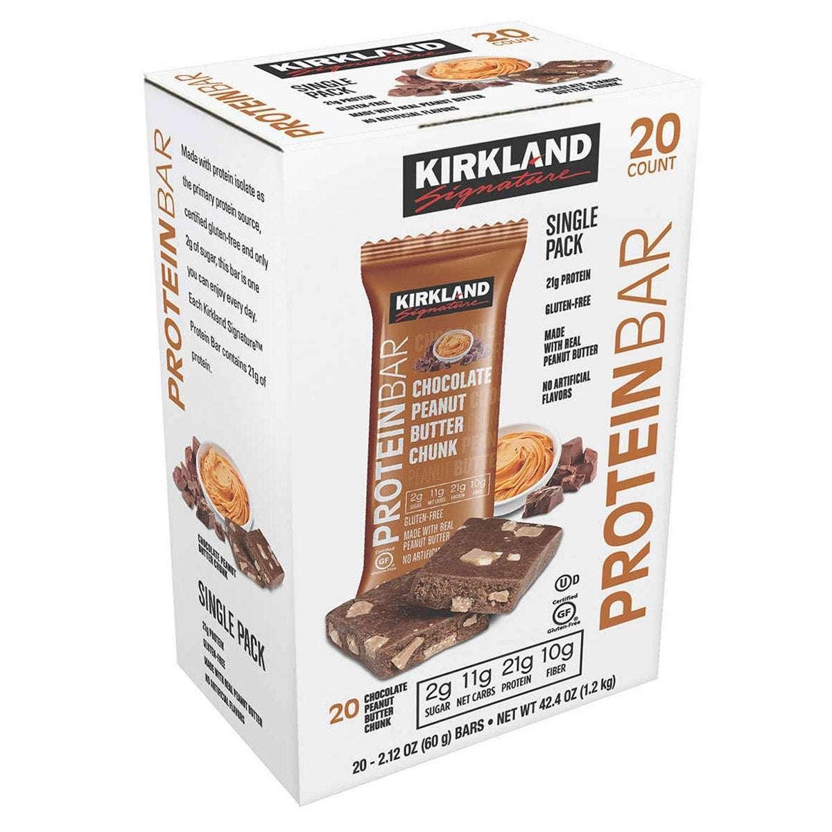 Kirkland Signature Protein Bar, Variety Pack, 2.12 oz, 20-count - Image 7
