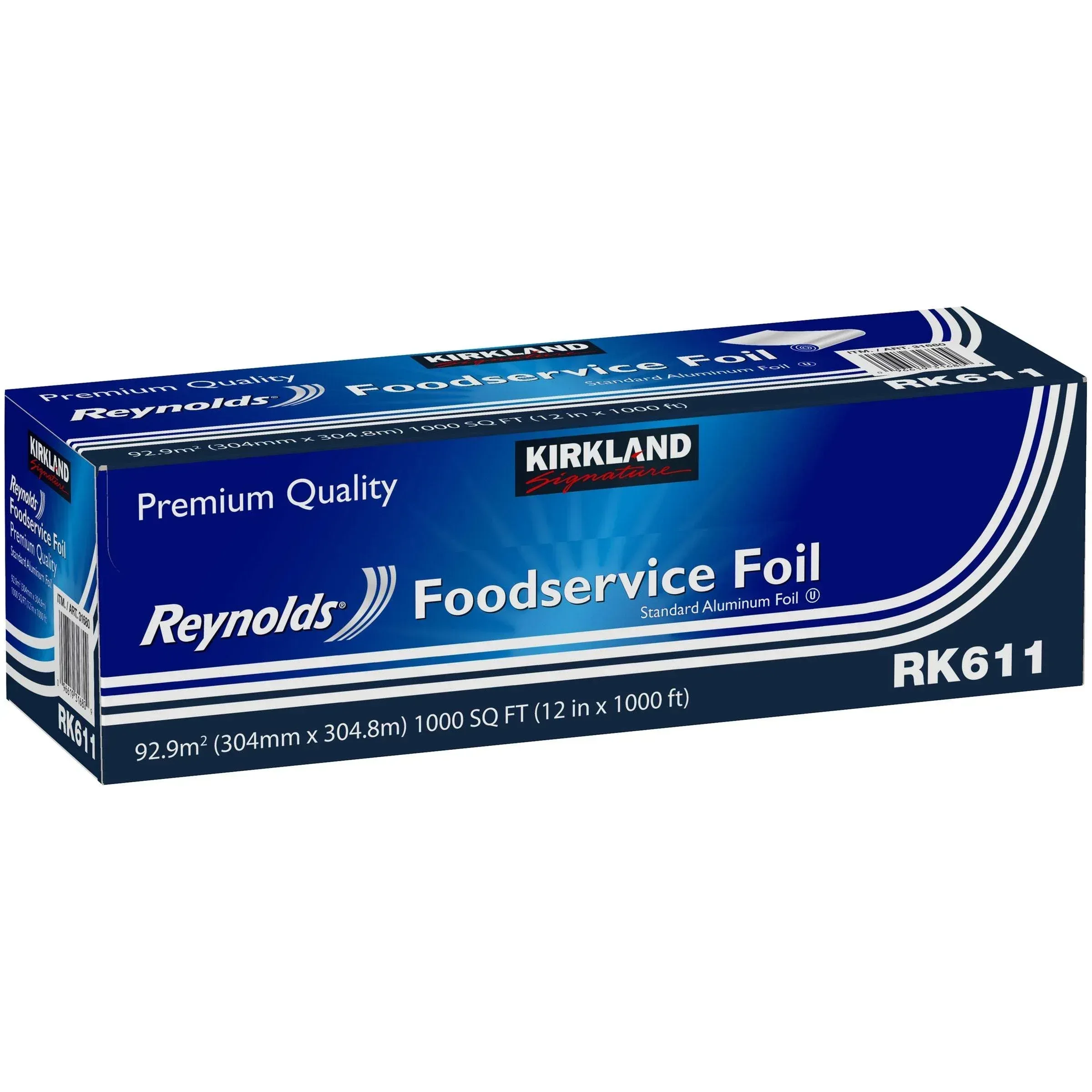 Kirkland Signature Reynolds Foodservice Foil, 12 in x 1,000 ft - Image 2