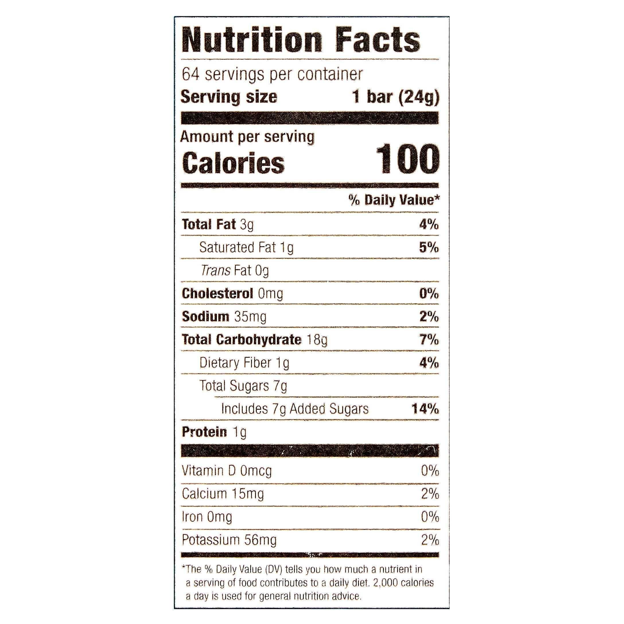 Kirkland Signature Soft & Chewy Granola Bars, 0.85 oz, 64-count - Image 3
