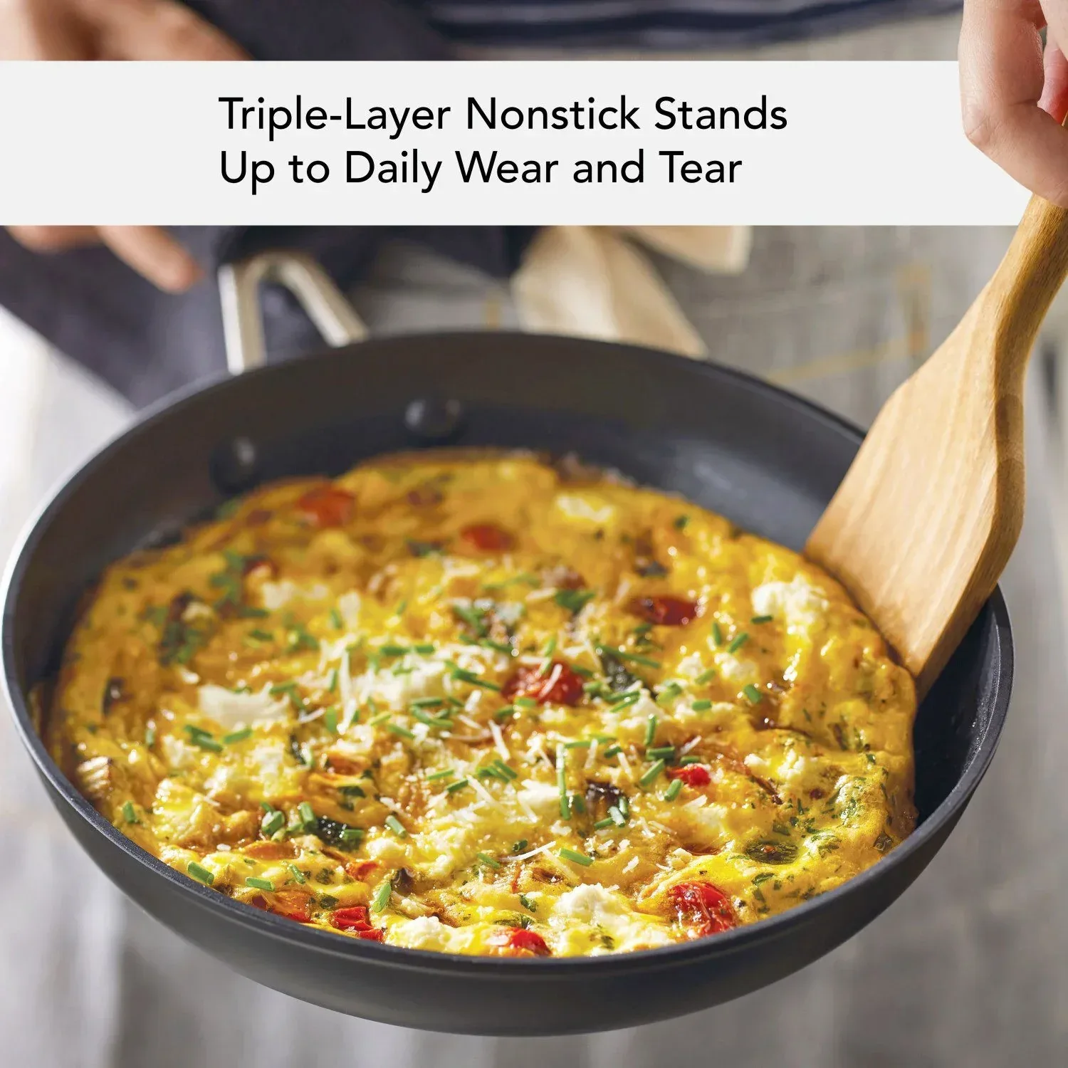 KitchenAid 2-Piece Hard-Anodized Induction Nonstick Fry Pan Set - Image 4