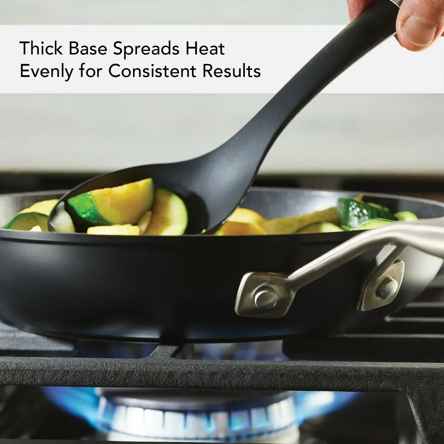 KitchenAid 2-Piece Hard-Anodized Induction Nonstick Fry Pan Set - Image 5