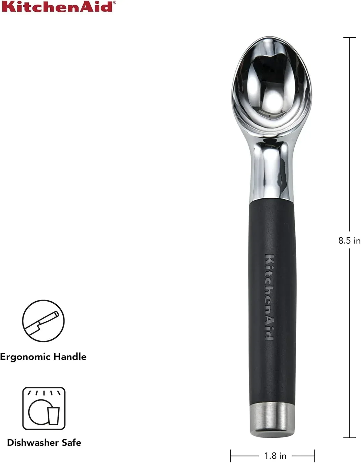 KitchenAid Gourmet Ice Cream Scoop - Image 7
