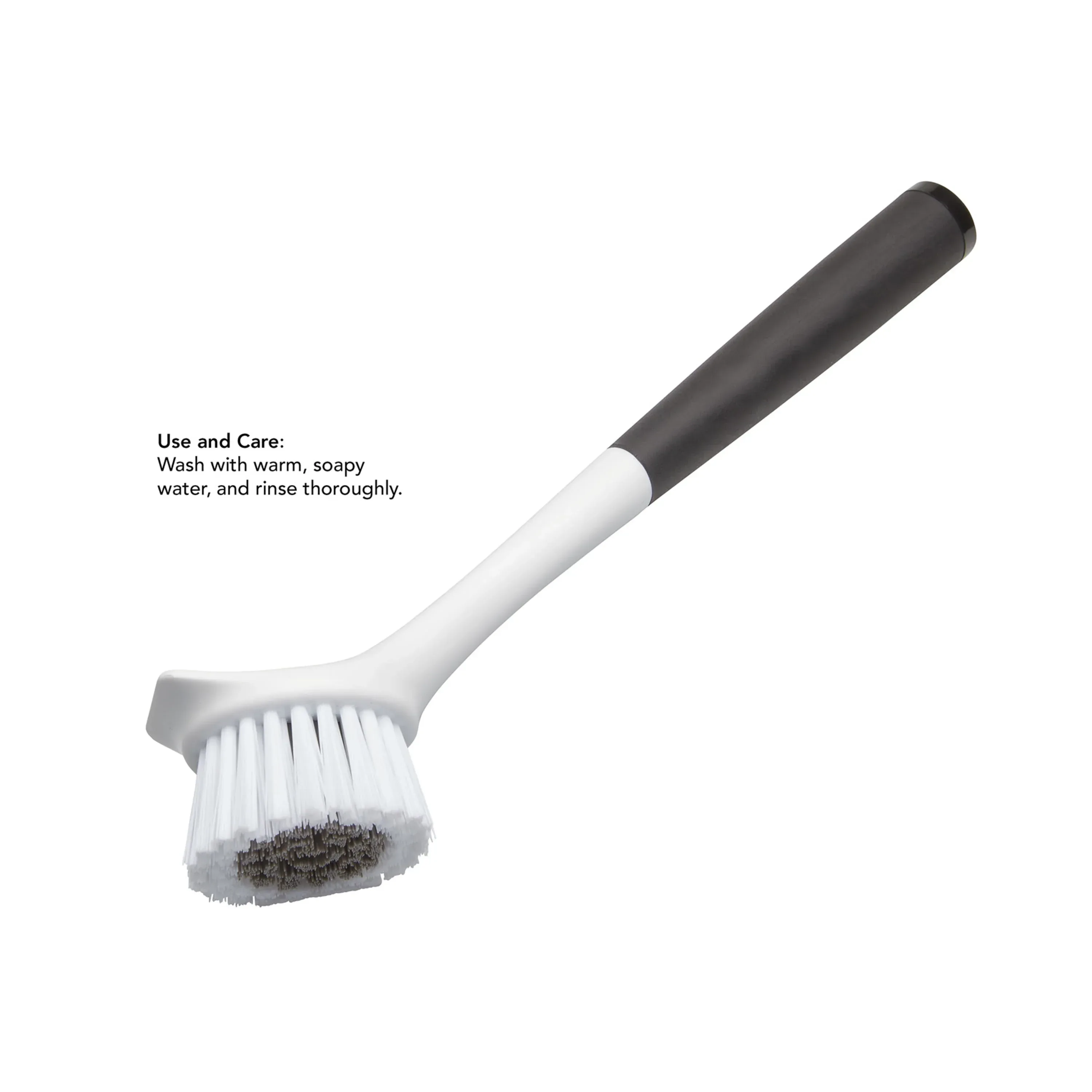 KitchenAid Round Sink Angled Brush with Black Soft Touch Handle - Image 5