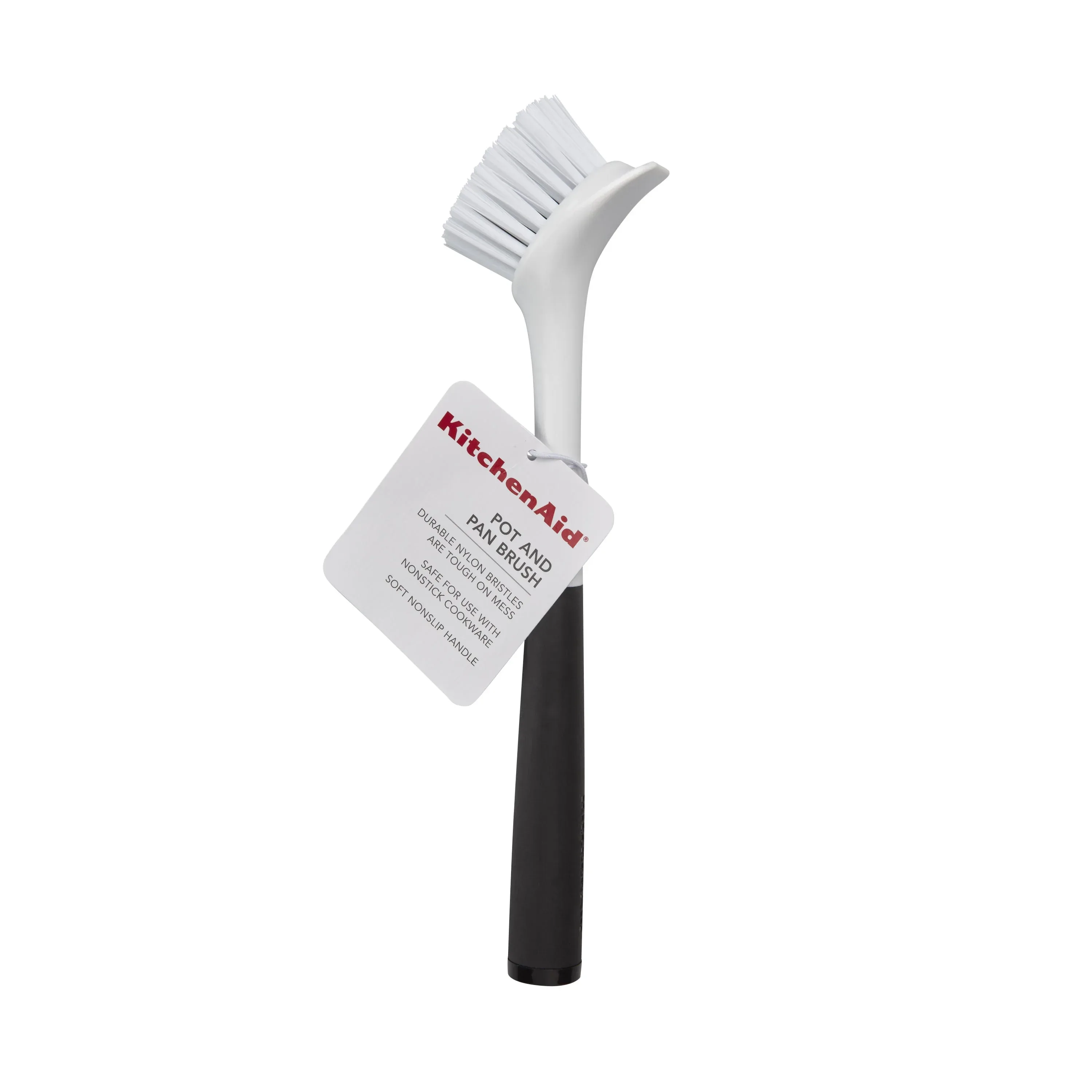 KitchenAid Round Sink Angled Brush with Black Soft Touch Handle - Image 7