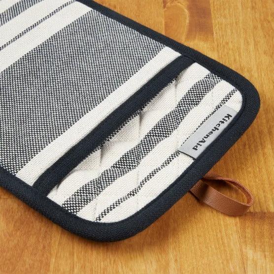 KitchenAid Vintage Stripe Pot Holder and Oven Mitt Set, 4-pack - Image 3