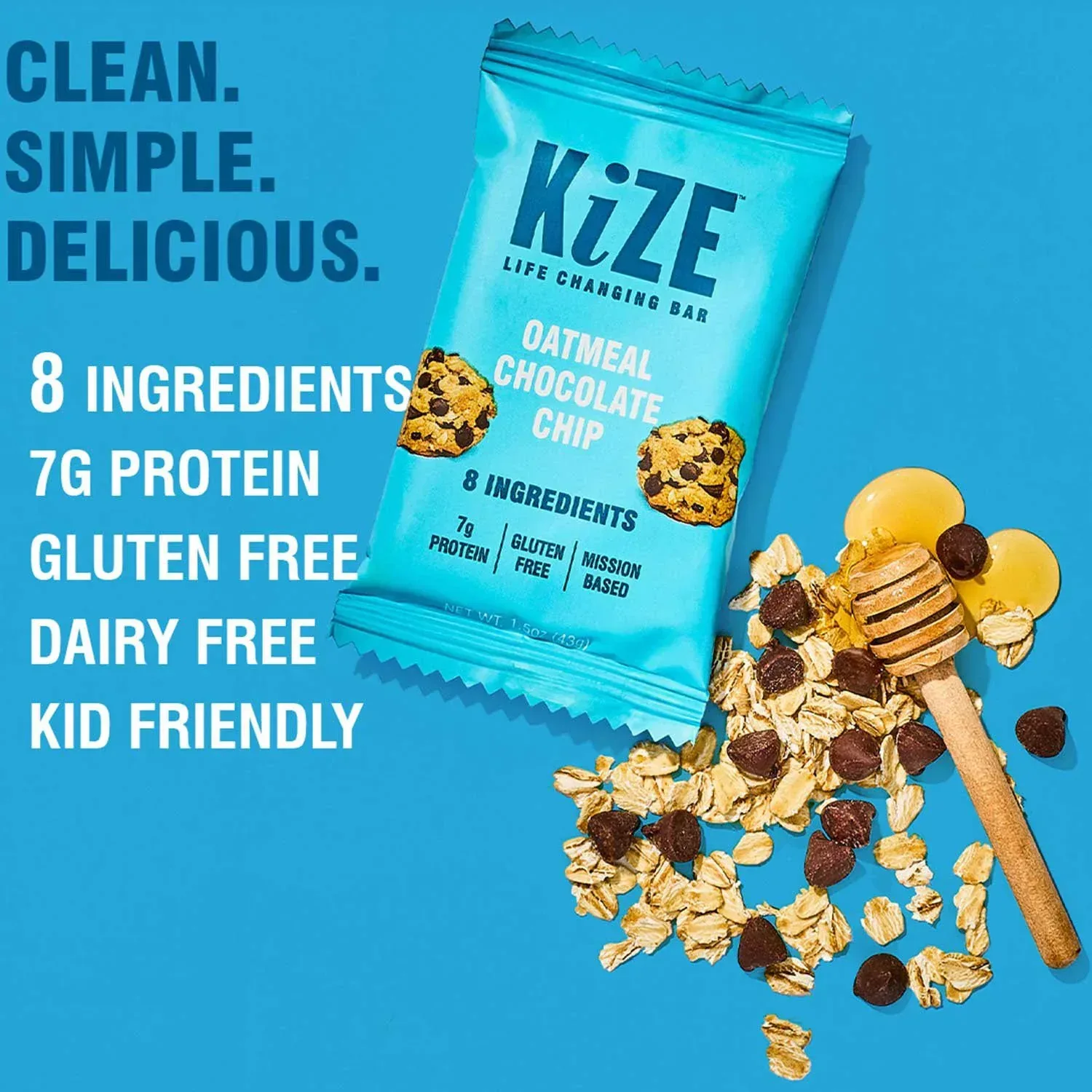 KiZE Life Changing Bar Variety Pack, 12 pk. - Image 5