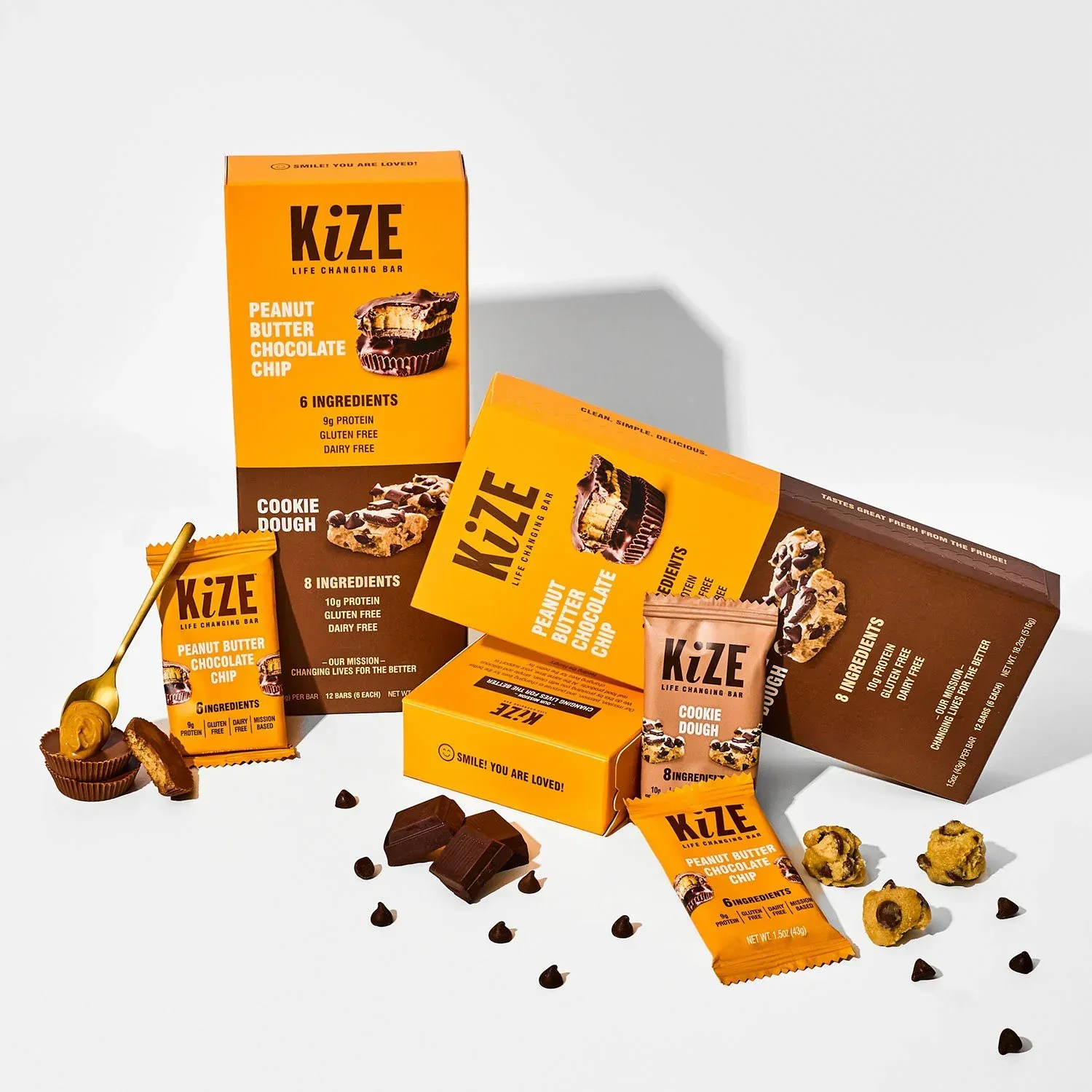 KiZE Life Changing Bar Variety Pack, 12 pk. - Image 8