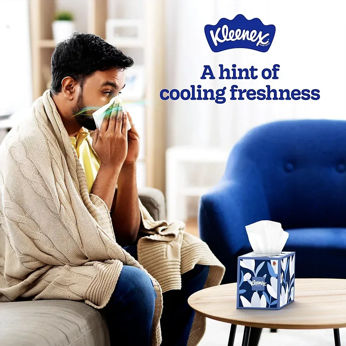Kleenex Cooling + Aloe 2-Ply Facial Tissues, 8 pk./50 tissues per box - Image 4