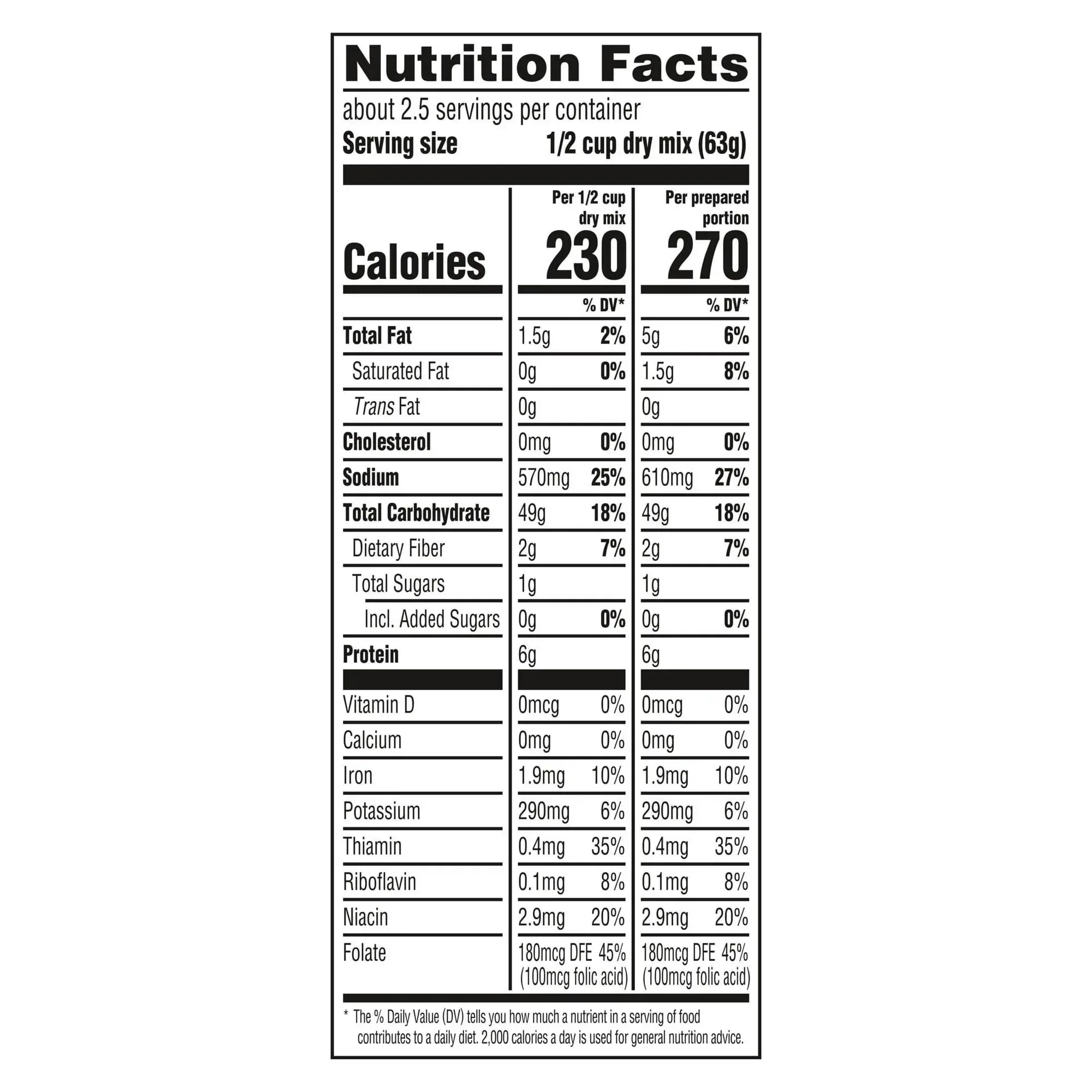 Knorr No Artificial Flavors Creamy Chicken Broccoli Rice, 5.5 oz Regular Pouch - Image 11