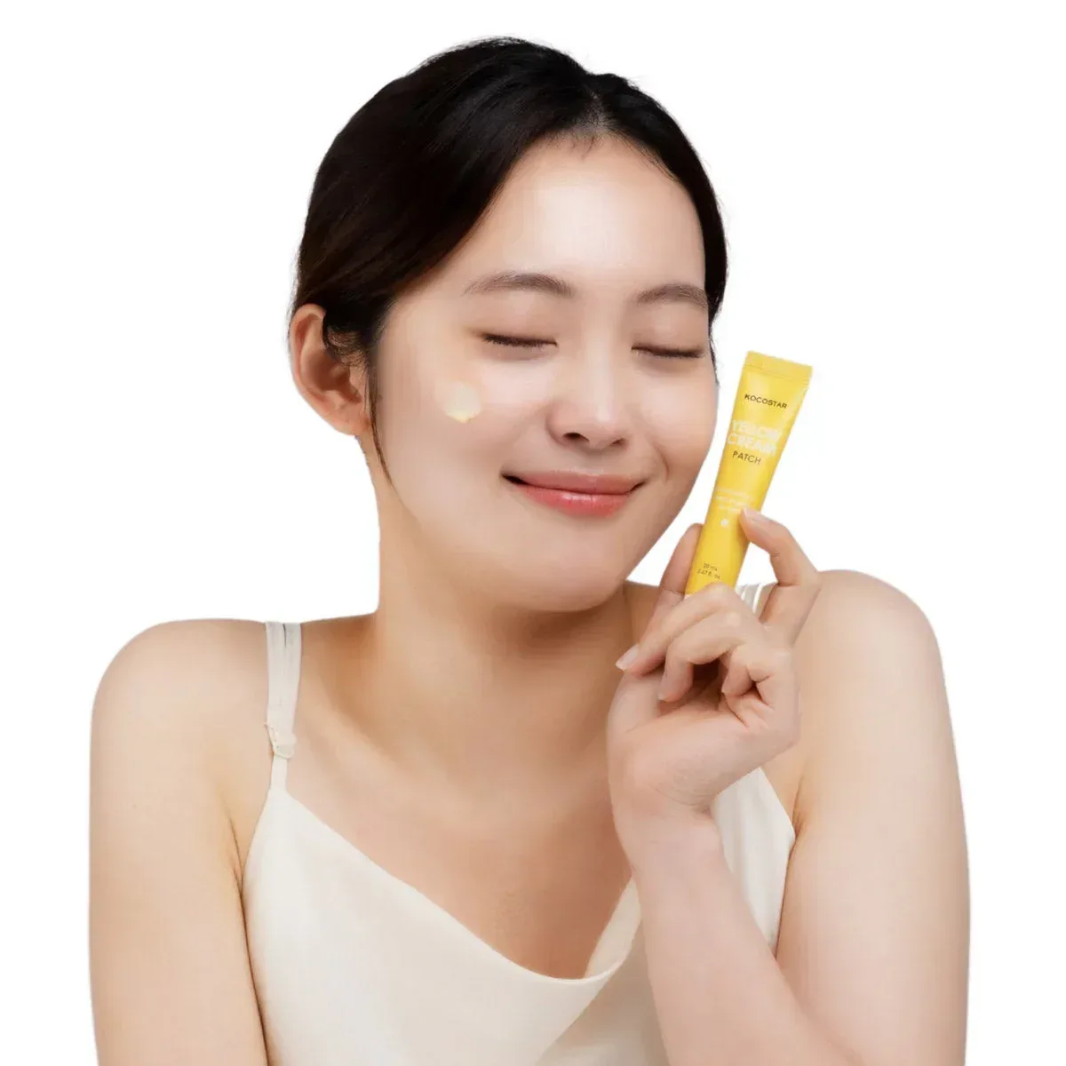 Kocostar Yellow Cream Patch - Blemish Relief, 0.67 fl oz, 3-pack - Image 2