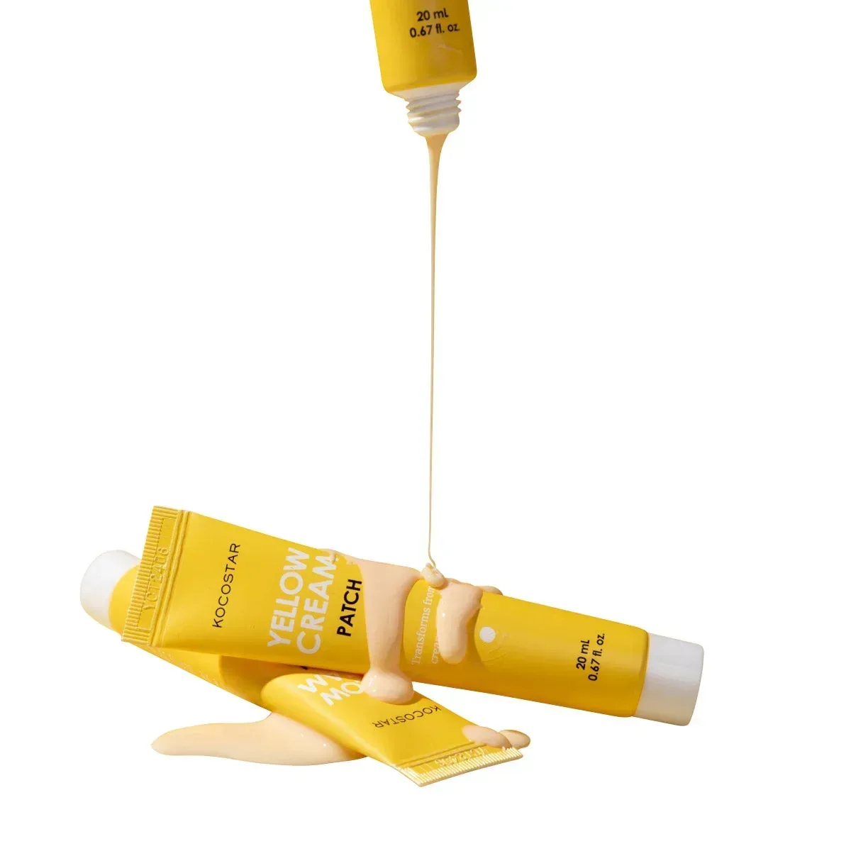 Kocostar Yellow Cream Patch - Blemish Relief, 0.67 fl oz, 3-pack - Image 4