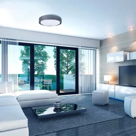 KODA 14" LED Ceiling Light with Mood Lighting and Motion Sensor - Image 5