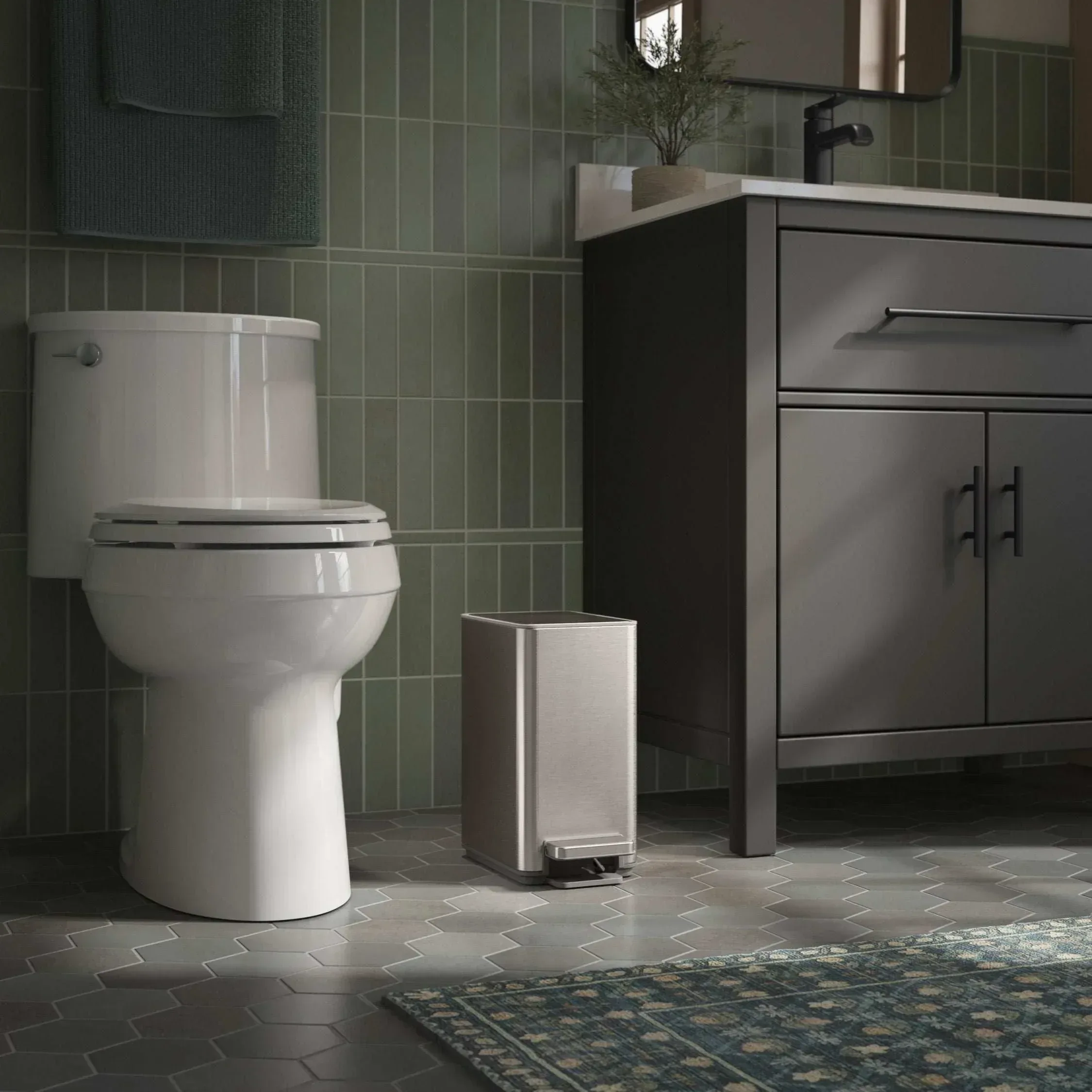 Kohler 6L Step Trash Can, 2-pack - Image 3